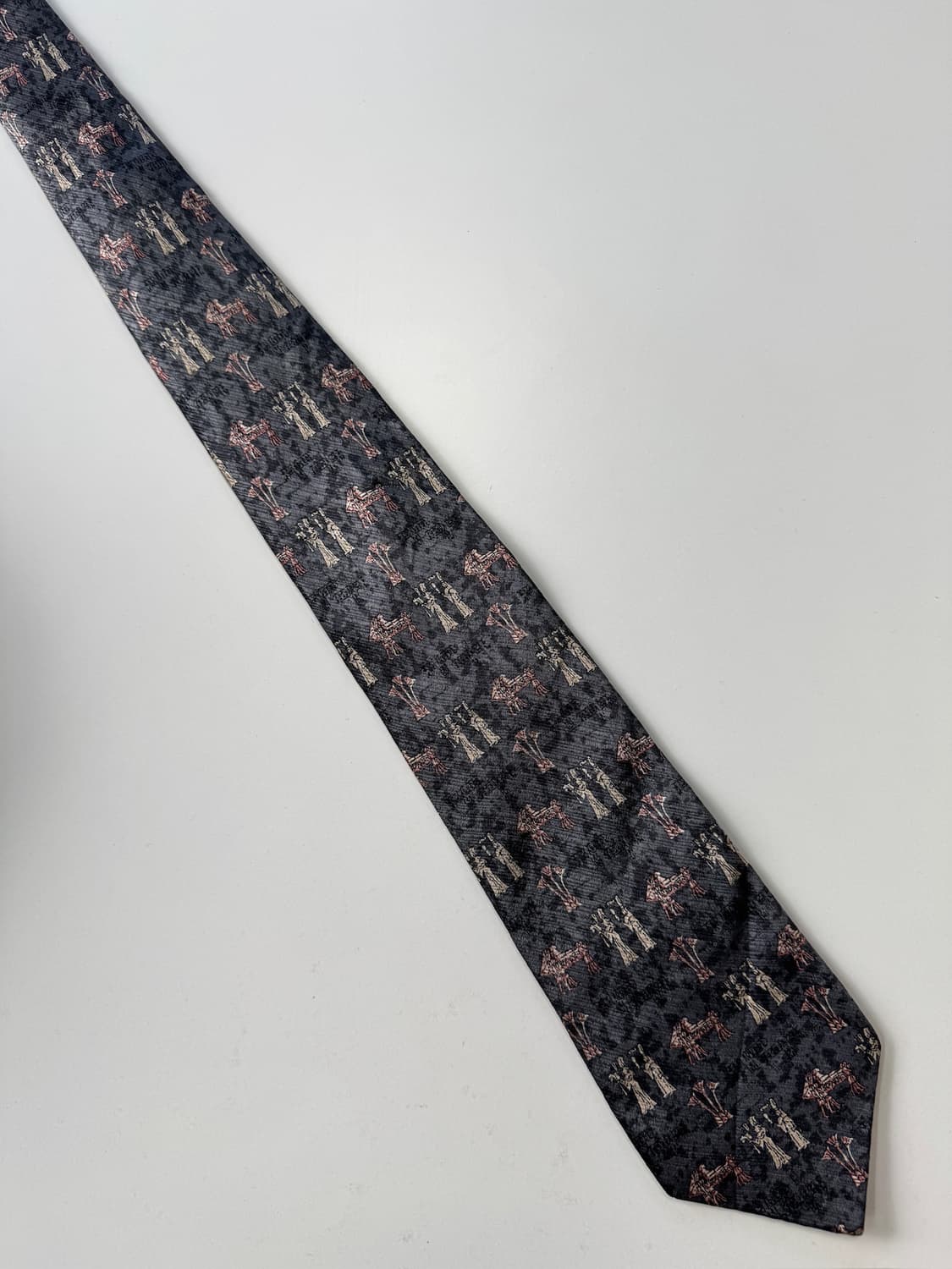 빈티지 실크 넥타이 8.7cm 상품이미지2
