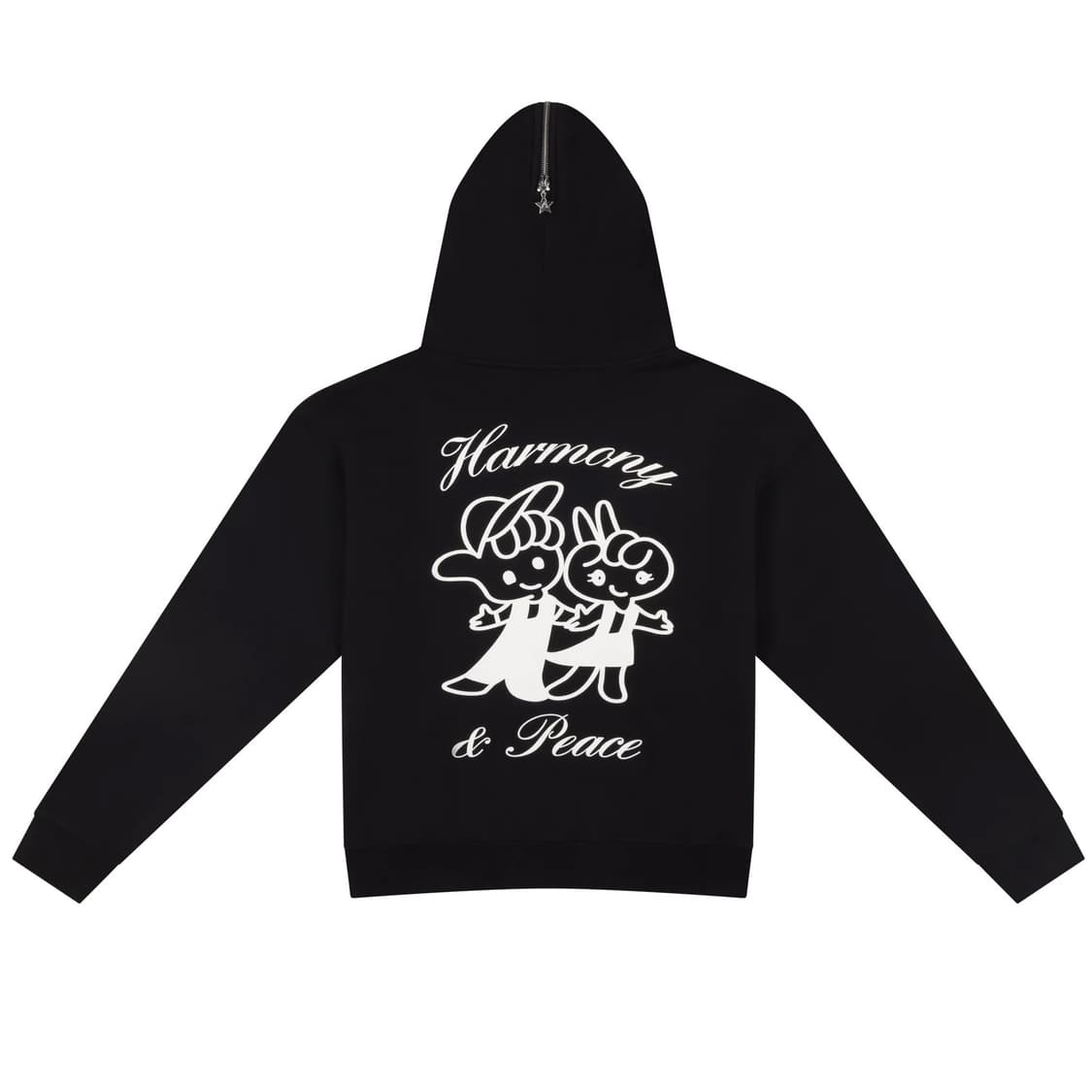 [S,M,L]애슐리 윌리엄스 25fw PEACE 버터플라이 후드집업 상품이미지3