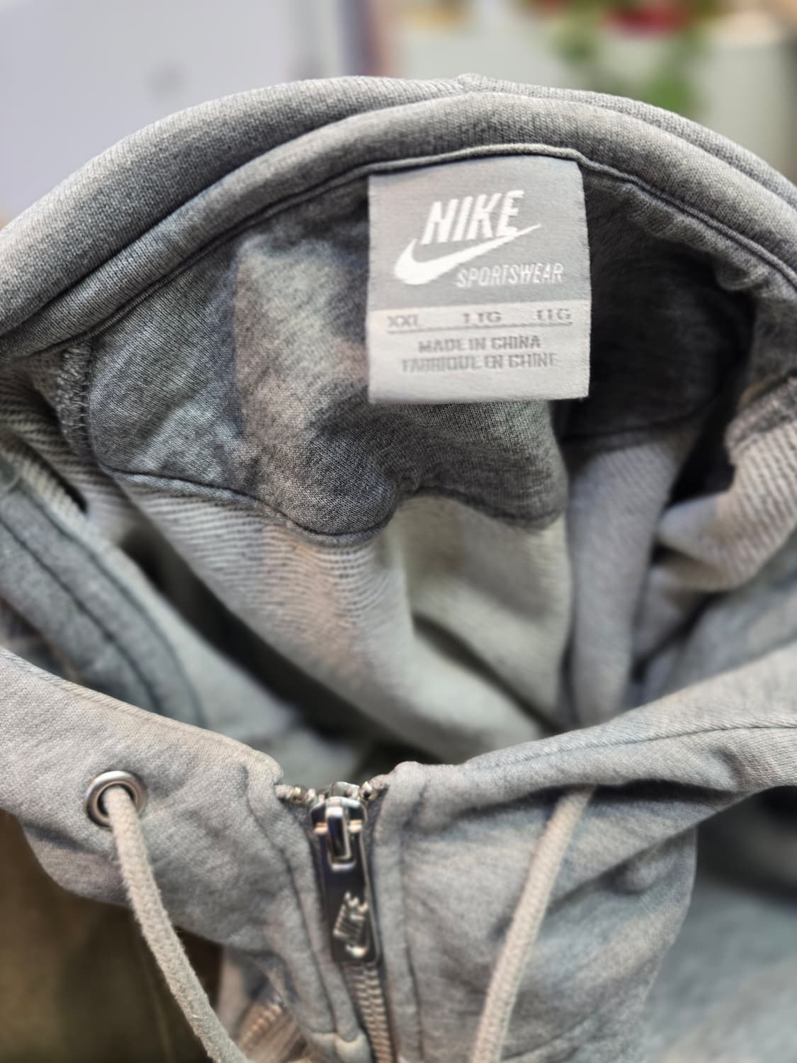나이키 후드집업 XXL 회색 상품이미지6