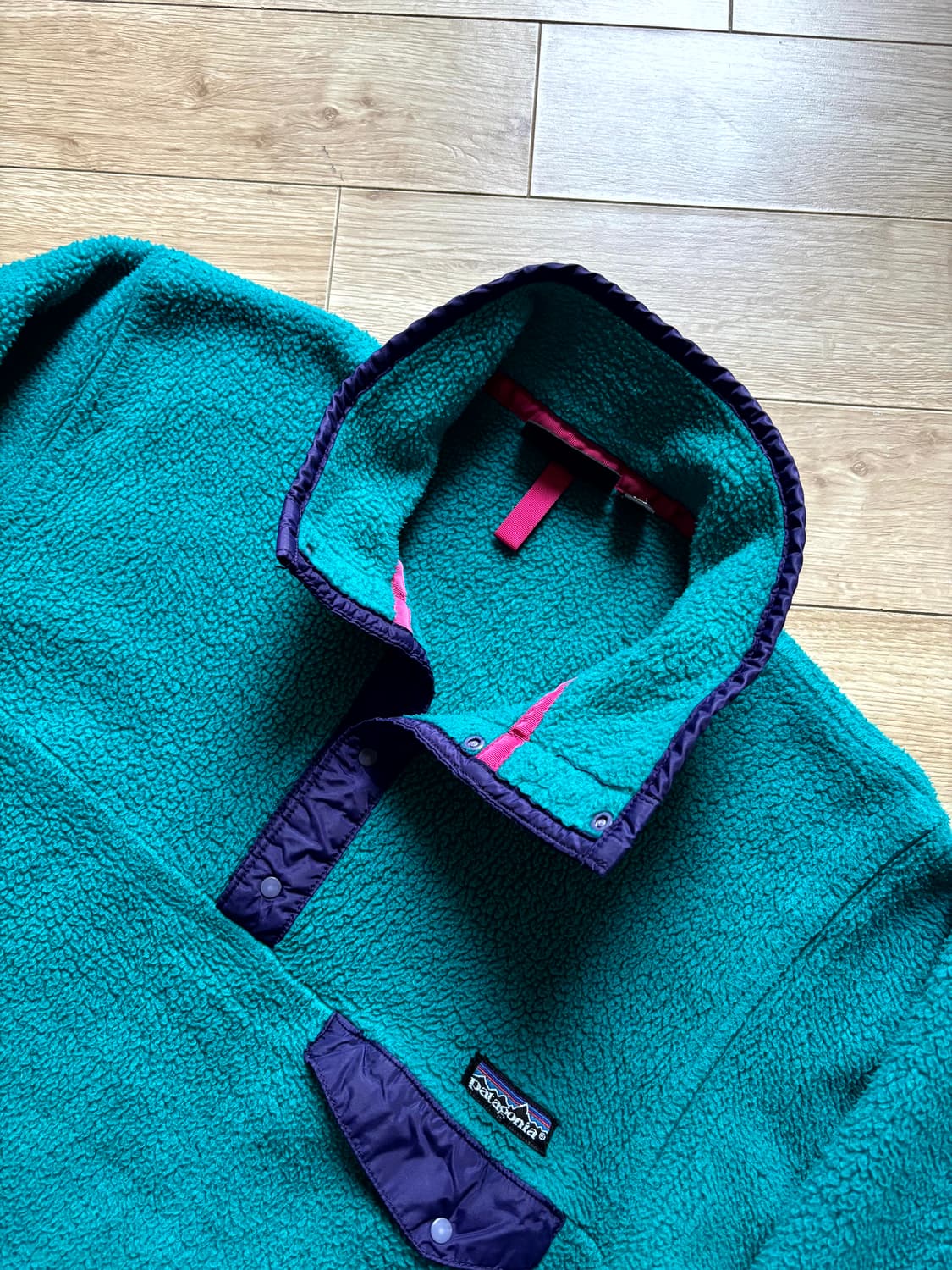 90's 파타고니아 신칠라 Snap-T 풀오버 S(95~100) 상품이미지6