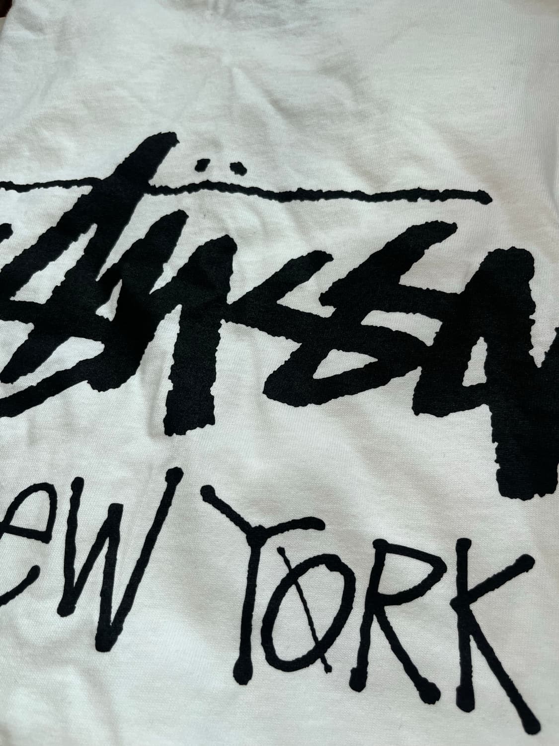 스투시 뉴욕 티셔츠 화이트 L 새상품 상품이미지2