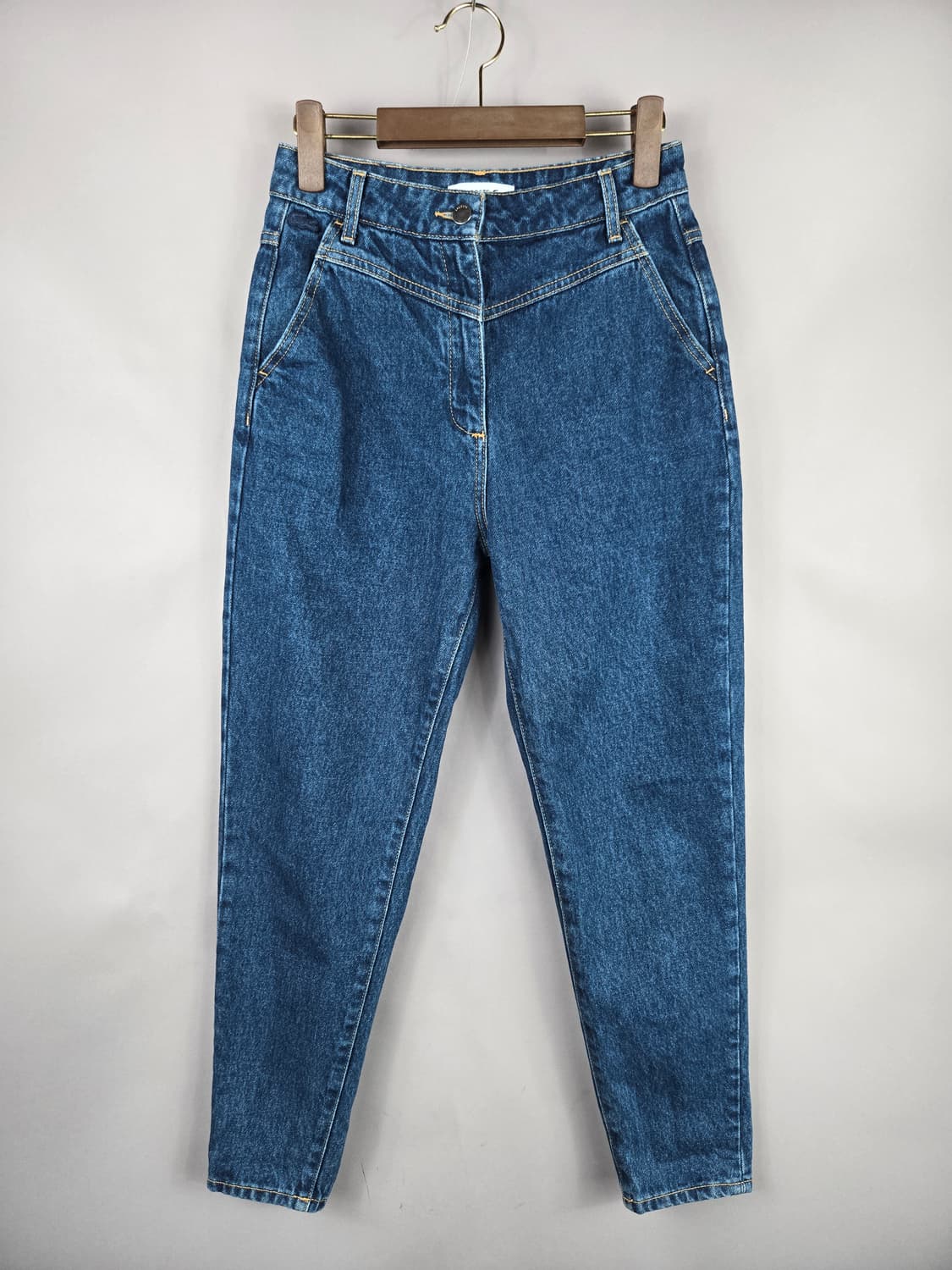 [무료배송]라코스테 34 여성 하이웨이스트 데님 팬츠 청바지 상품이미지1