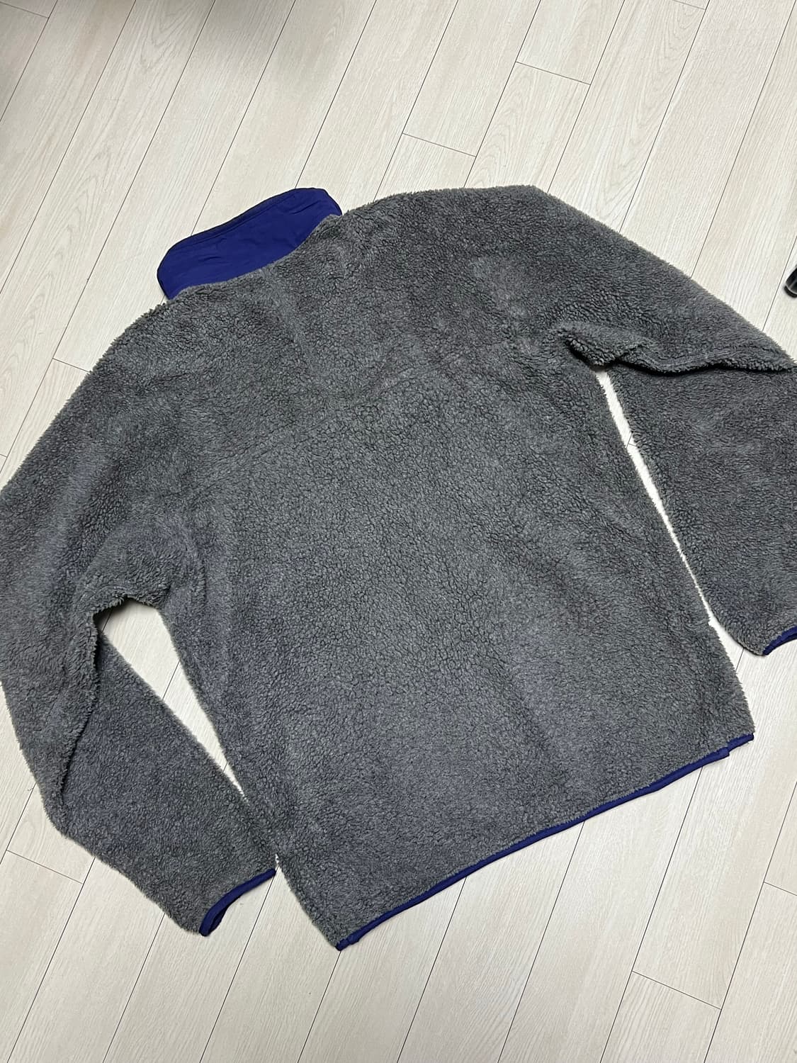 90s미국생산 파타고니아레트로X딥파일 PEF 후리스자켓 그레이 XL 상품이미지7