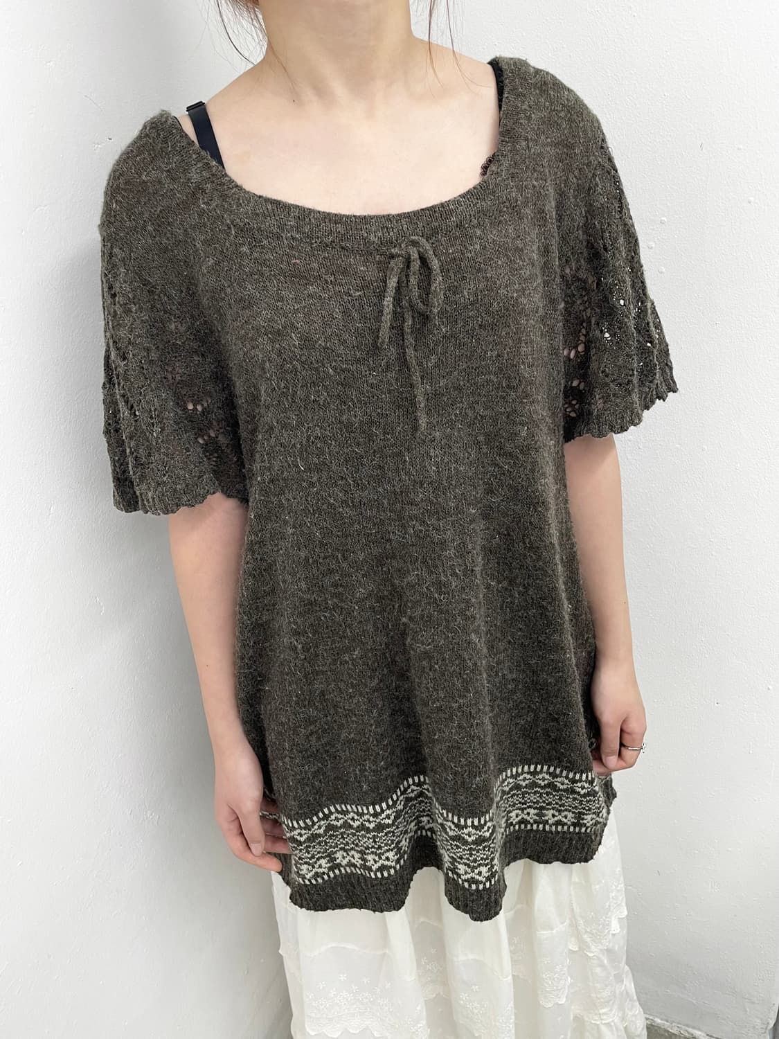 모리 노르딕 하프 니트 상품이미지2