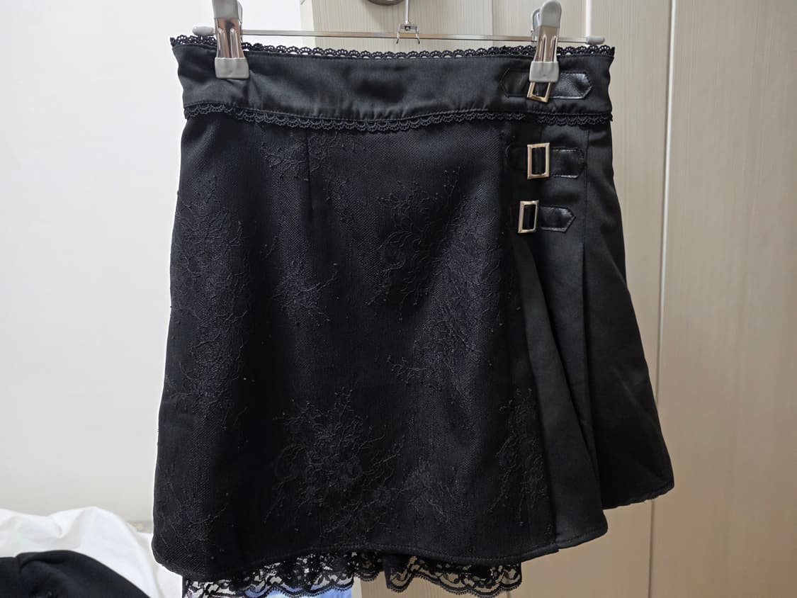 디마럽 사이드 플리츠 스커트 상품이미지1