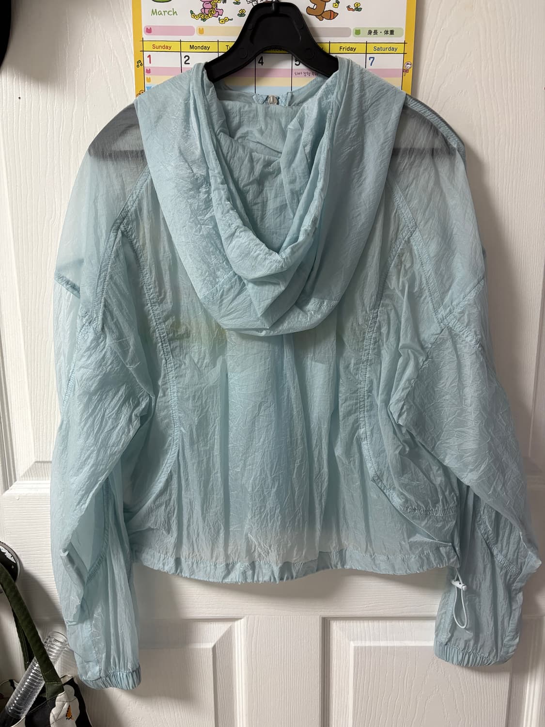 인사일런스 나일론 라이트 윈드브레이커 경량 바람막이 M 상품이미지2