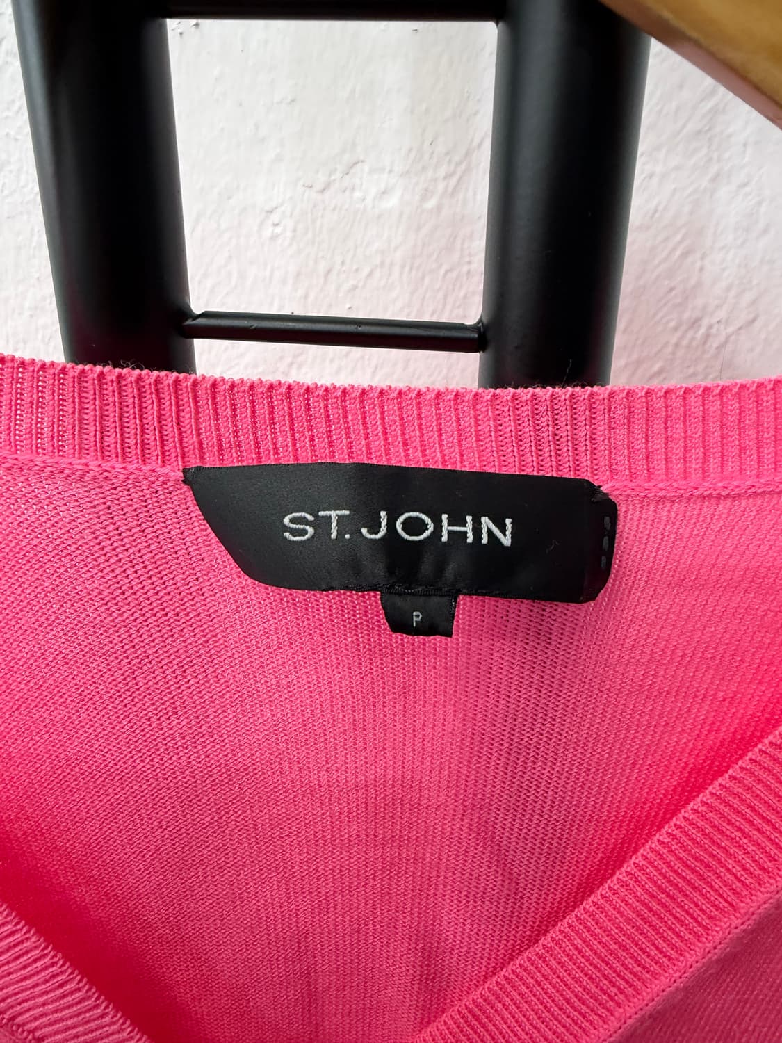 매장판정품) St.John 센존 핑크색 여성 가디건 P 상품이미지6