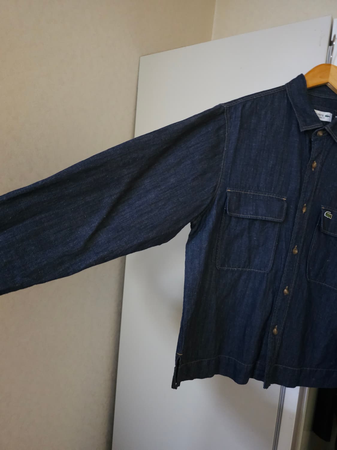 라코스테 린넨 셔츠 M 상품이미지3