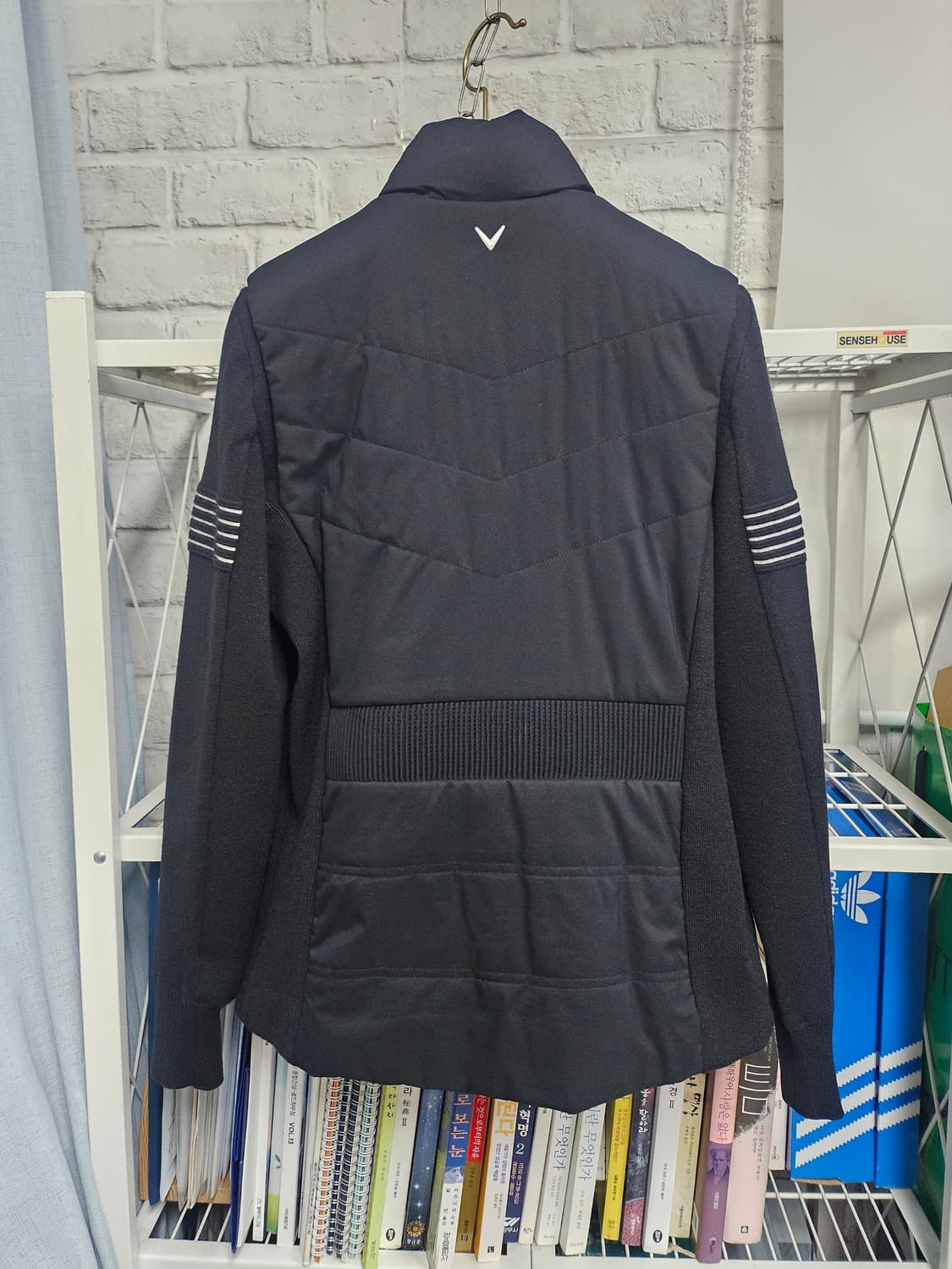 캘러웨이 여성 골프방풍니트 55 방풍자켓 니트집업 WL90 상품이미지2