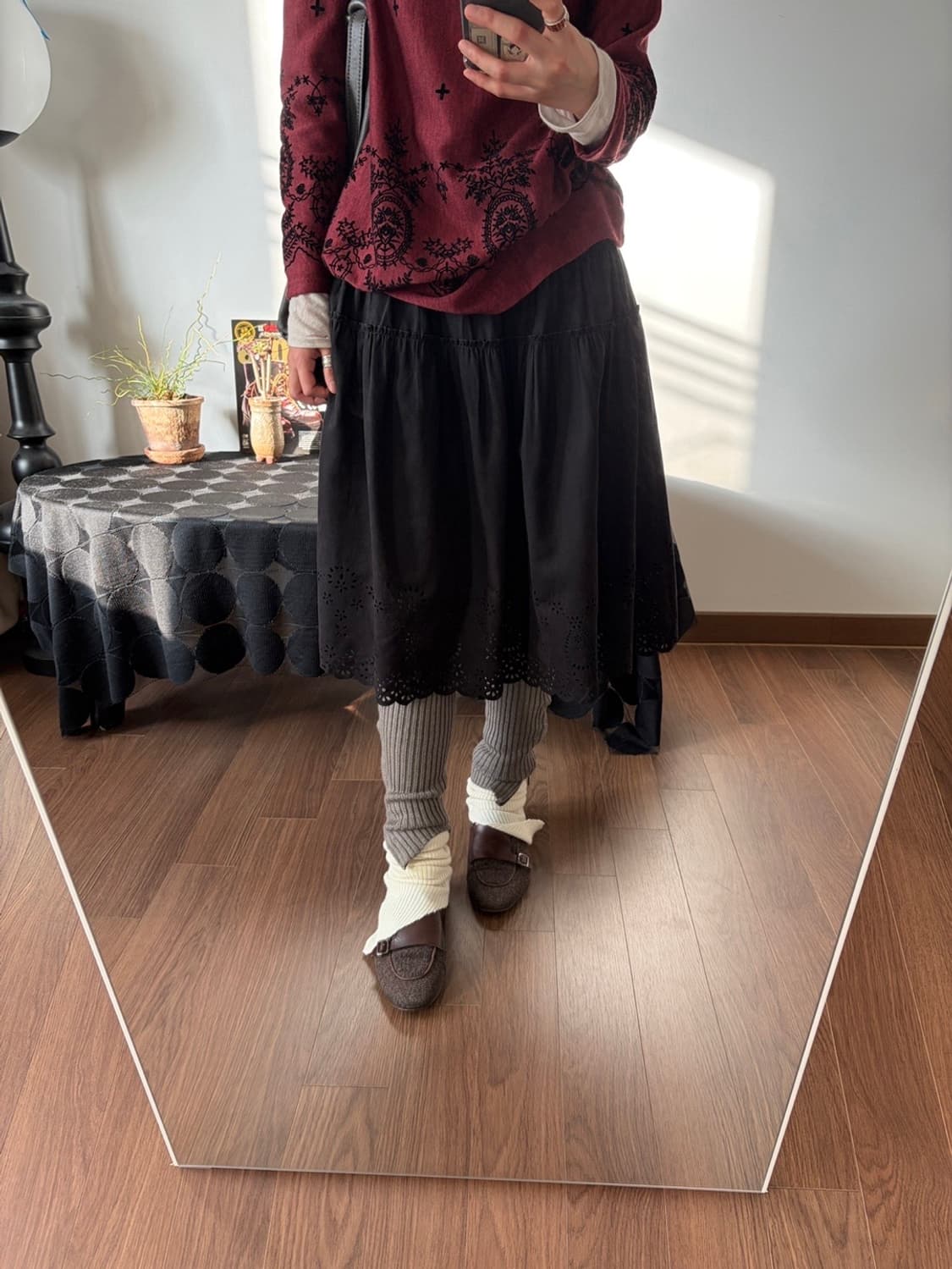 phunching midi skirt 상품이미지5