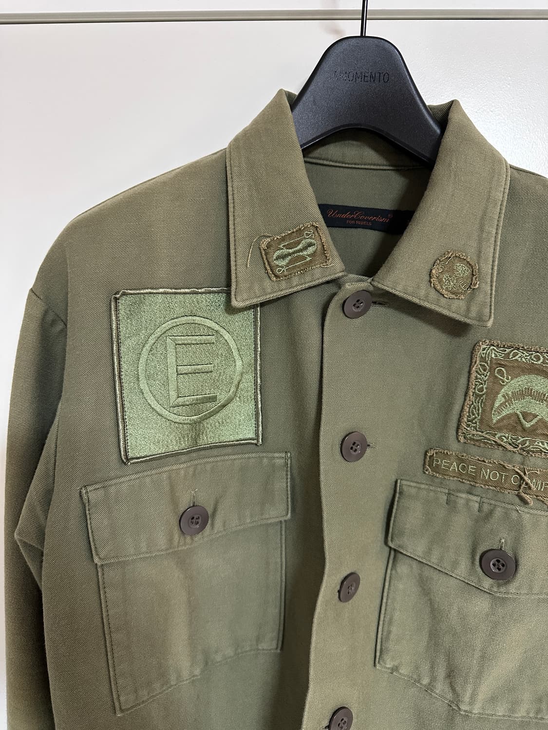 언더커버 03 scab 밀리터리셔츠 상품이미지3