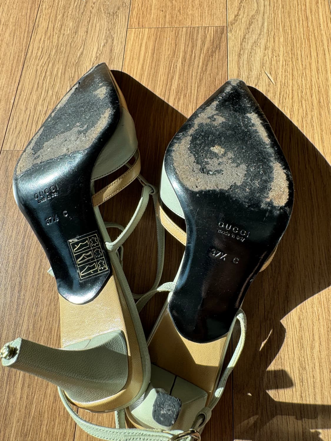 [GUCCI] 구찌 힐 37.5 상품이미지7