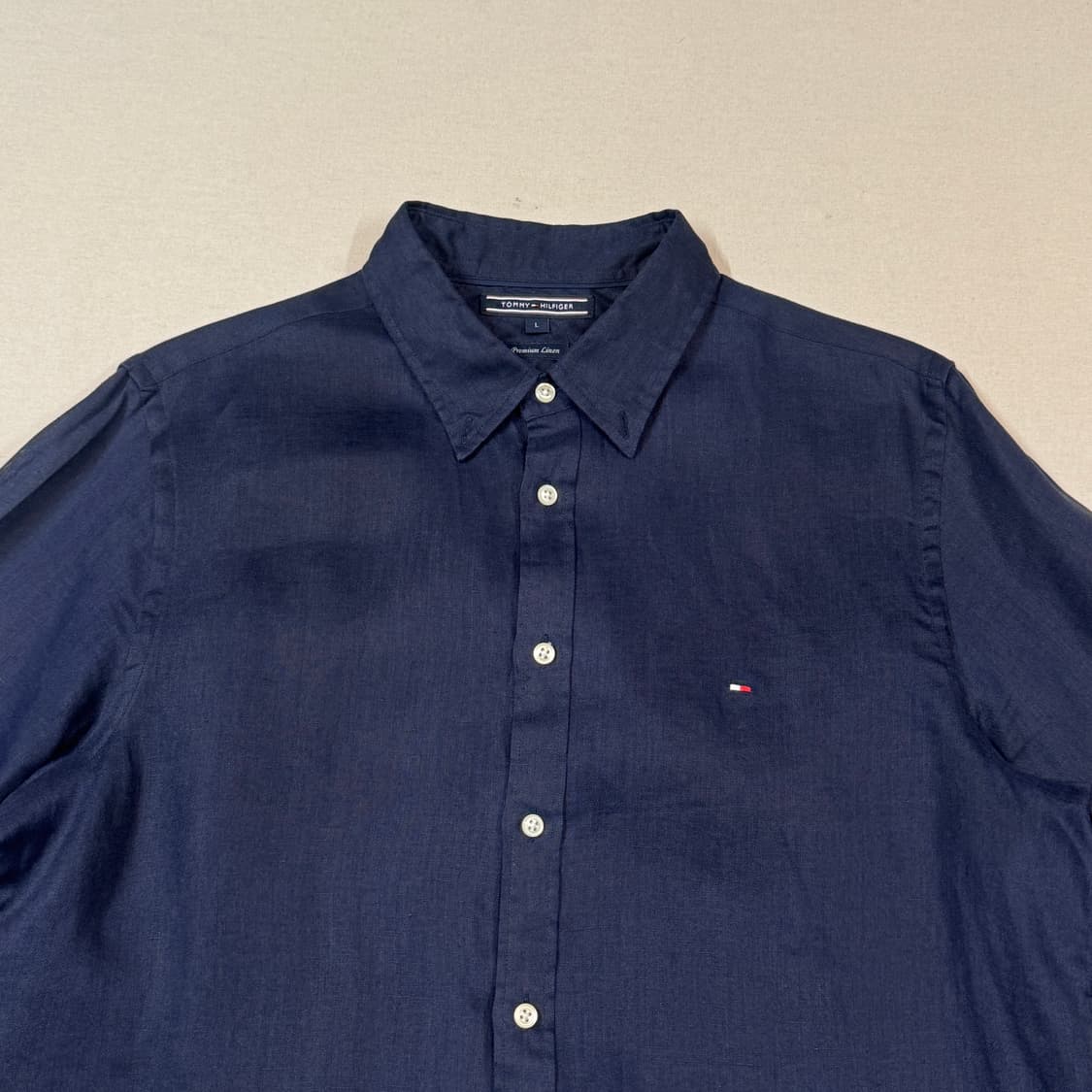 L) 타미힐피거 프리미엄 린넨 셔츠 상품이미지3
