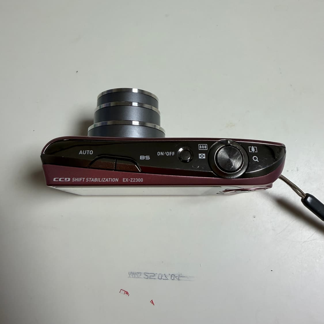 카시오 엑슬림 z2300 핑크색 카메라 상품이미지5