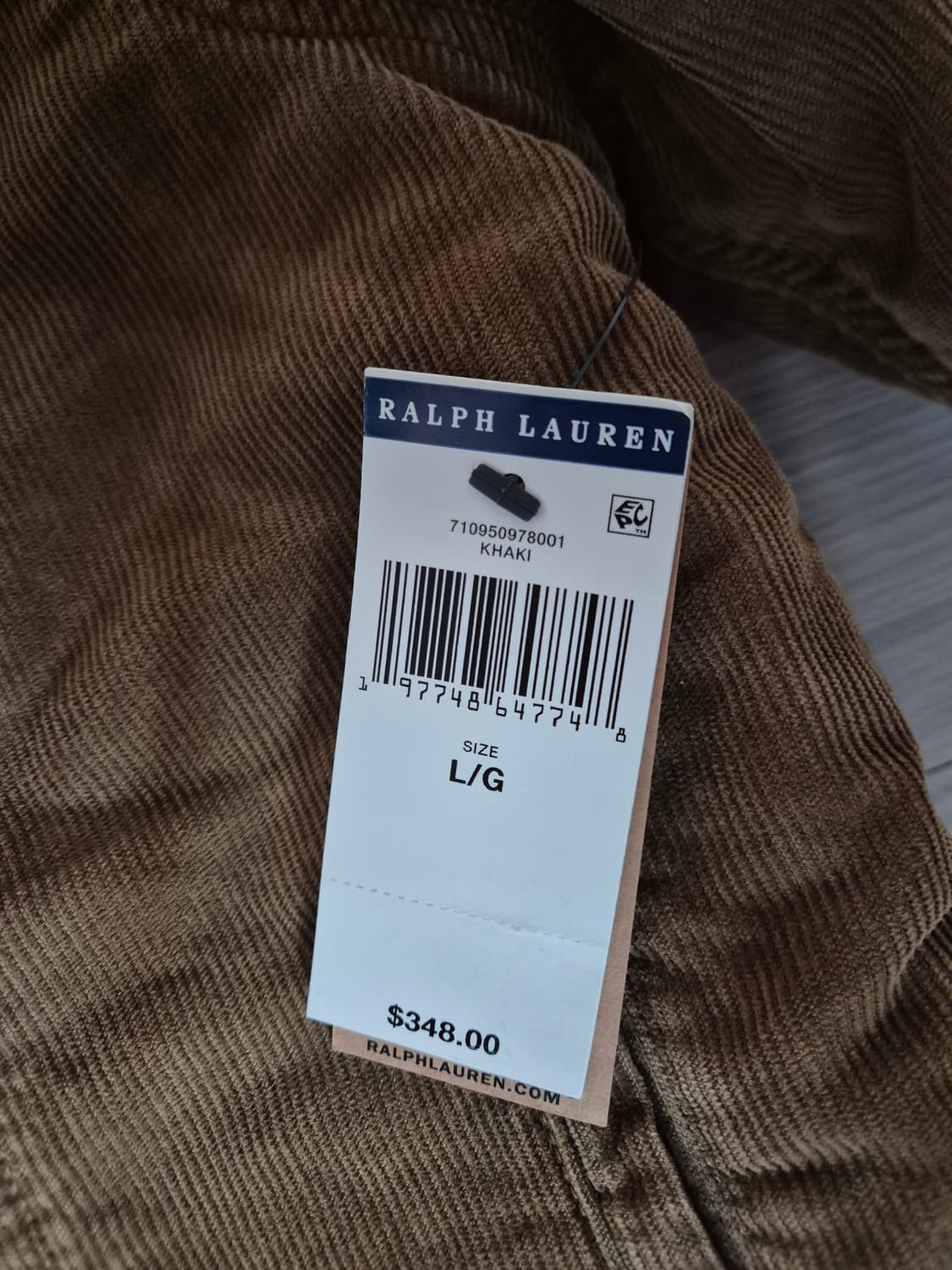 폴로 랄프로렌 코듀로이 쉐르파 트러커 자켓 L (105) 새상품 상품이미지2