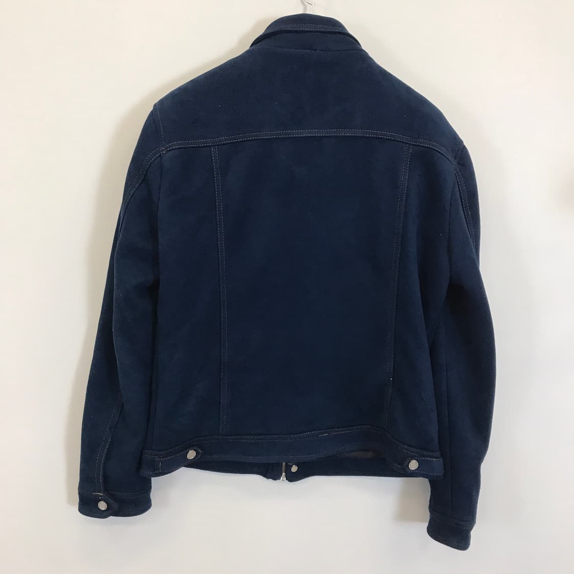 자라 벨벳 스웨이드 자켓 블루[L사이즈] 상품이미지4