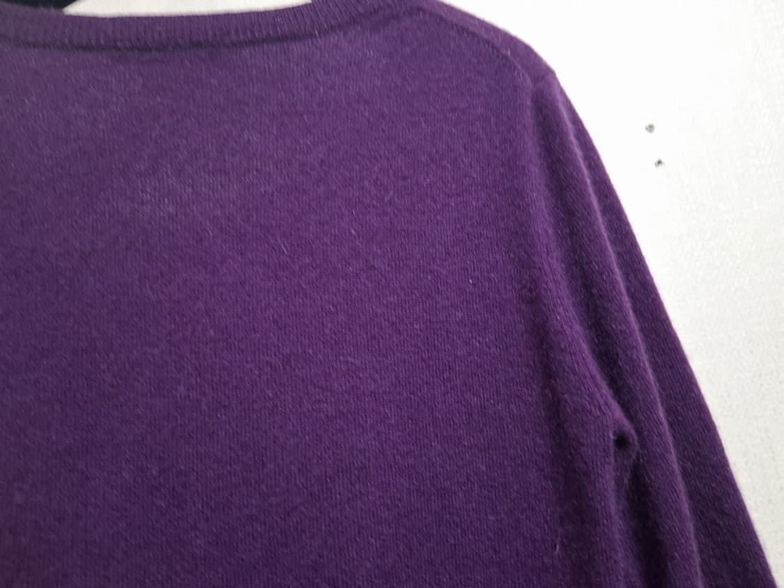 TAKASHI MAYA 캐시미어니트가디건 와이가디건 진보라 여성 55 표 상품이미지6