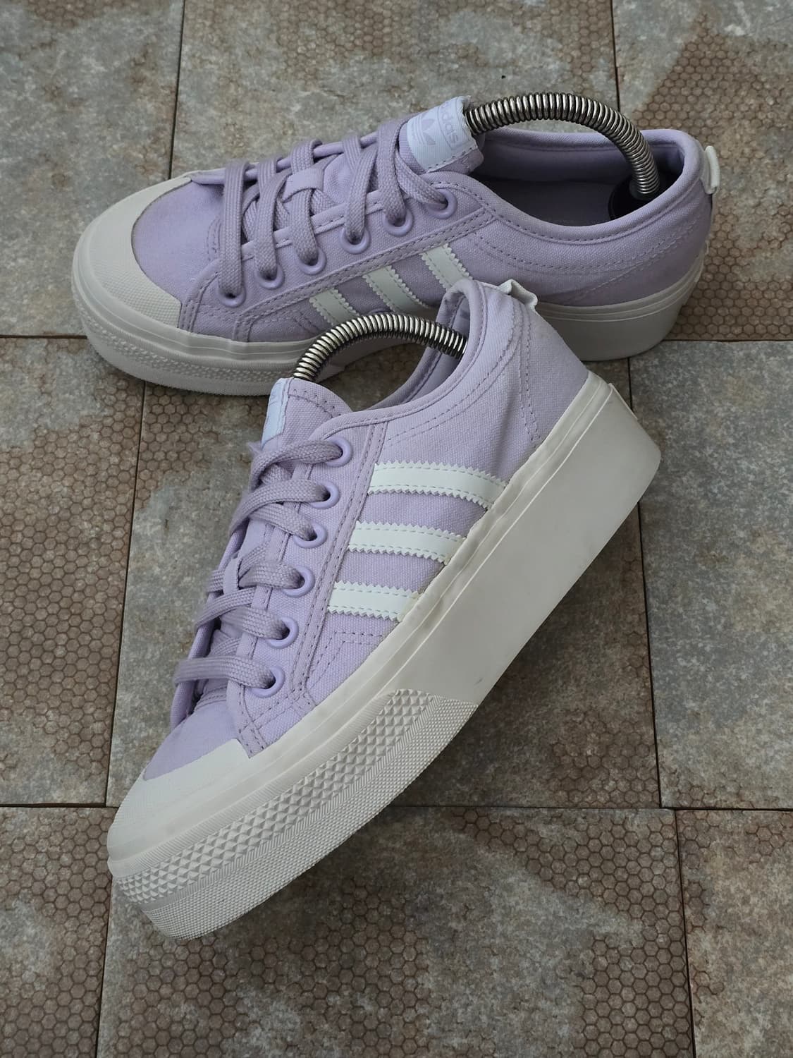(235)아디다스 니짜 플랫폼 바이올렛  상품이미지3