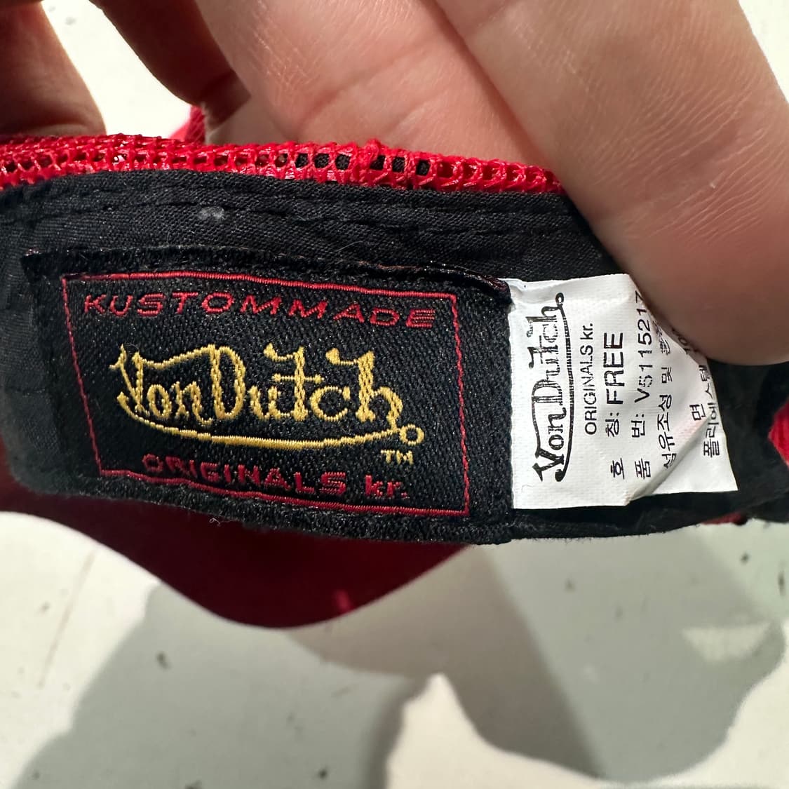 본더치 메쉬캡 모자 상품이미지4