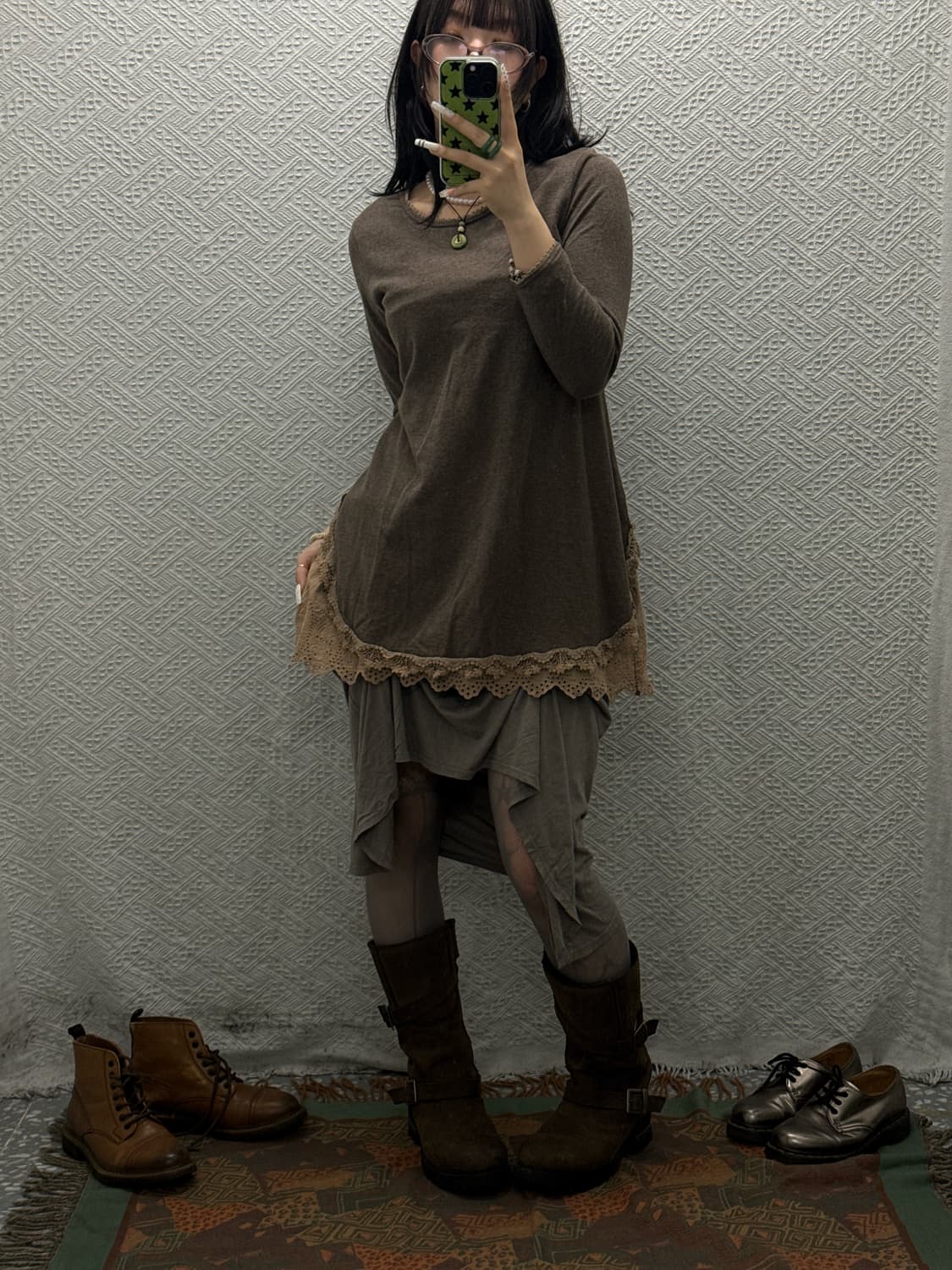 빈티지 오리엔탈 모리 보헤미안 레이스 아방핏 롱슬리브 K0103 상품이미지1