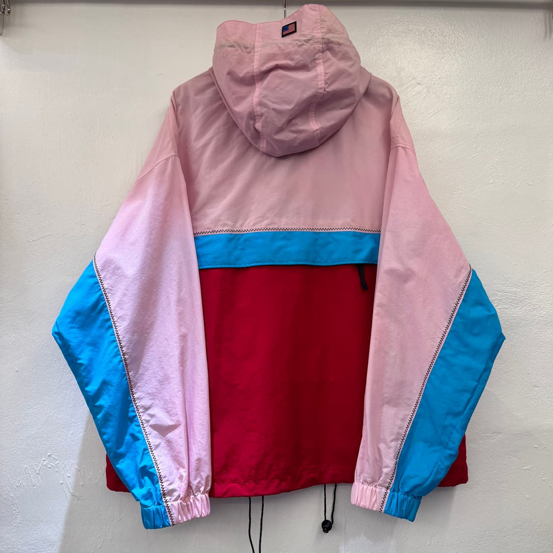 폴로 스포츠 랄프로렌 삼색 배색 바람막이 자켓 상품이미지2