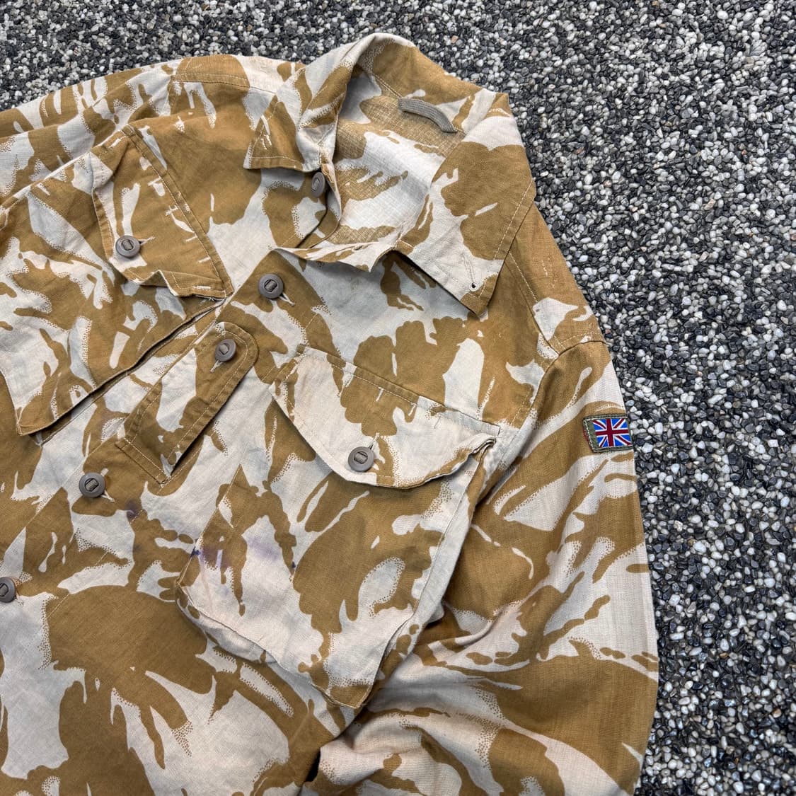 90s 빈티지 영국군 DMP 사막 컴뱃 셔츠 자켓 (L)  상품이미지2