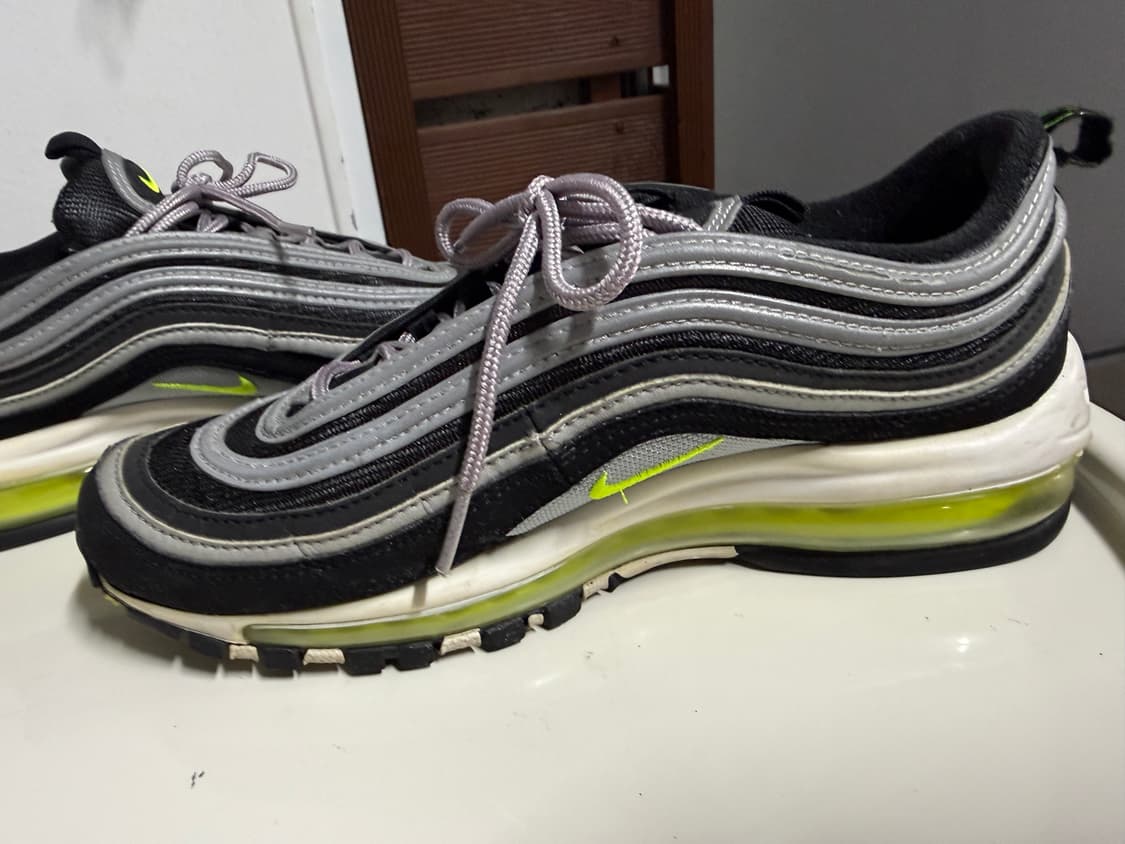 나이키 에어맥스 97 아시아 블랙/회색 260 상품이미지4