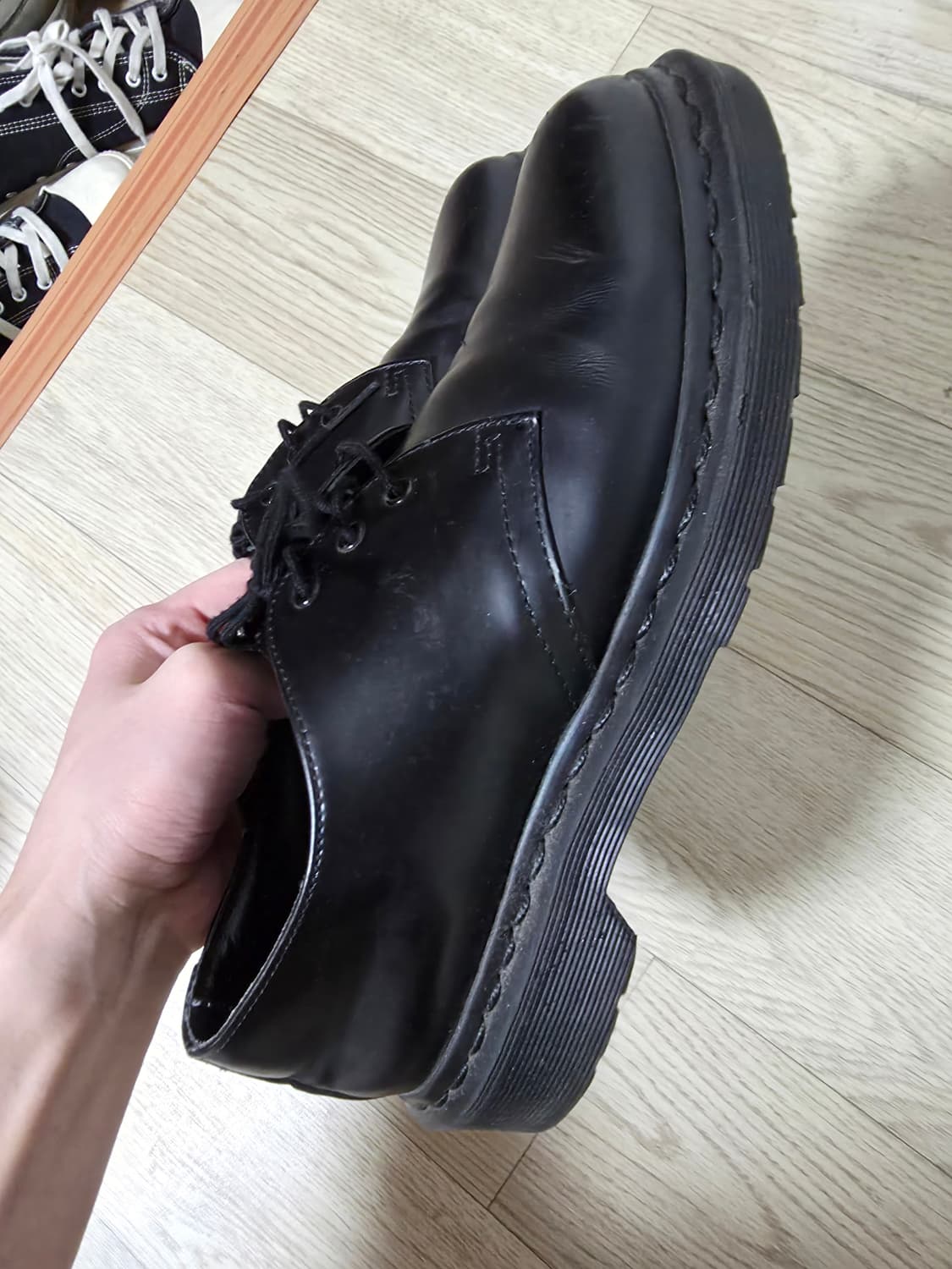 250) 닥터마틴 1461 모노 블 랙 상품이미지3