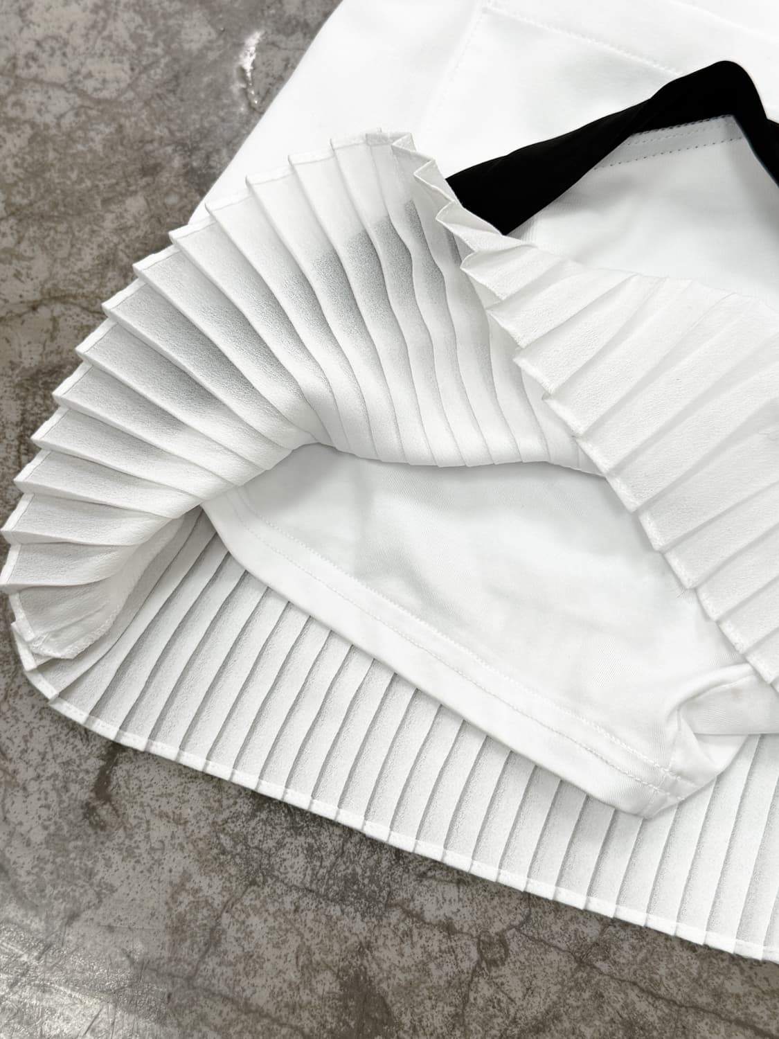 마스터바니 에디션 레이어드 플리츠 스커트 팬츠 상품이미지5