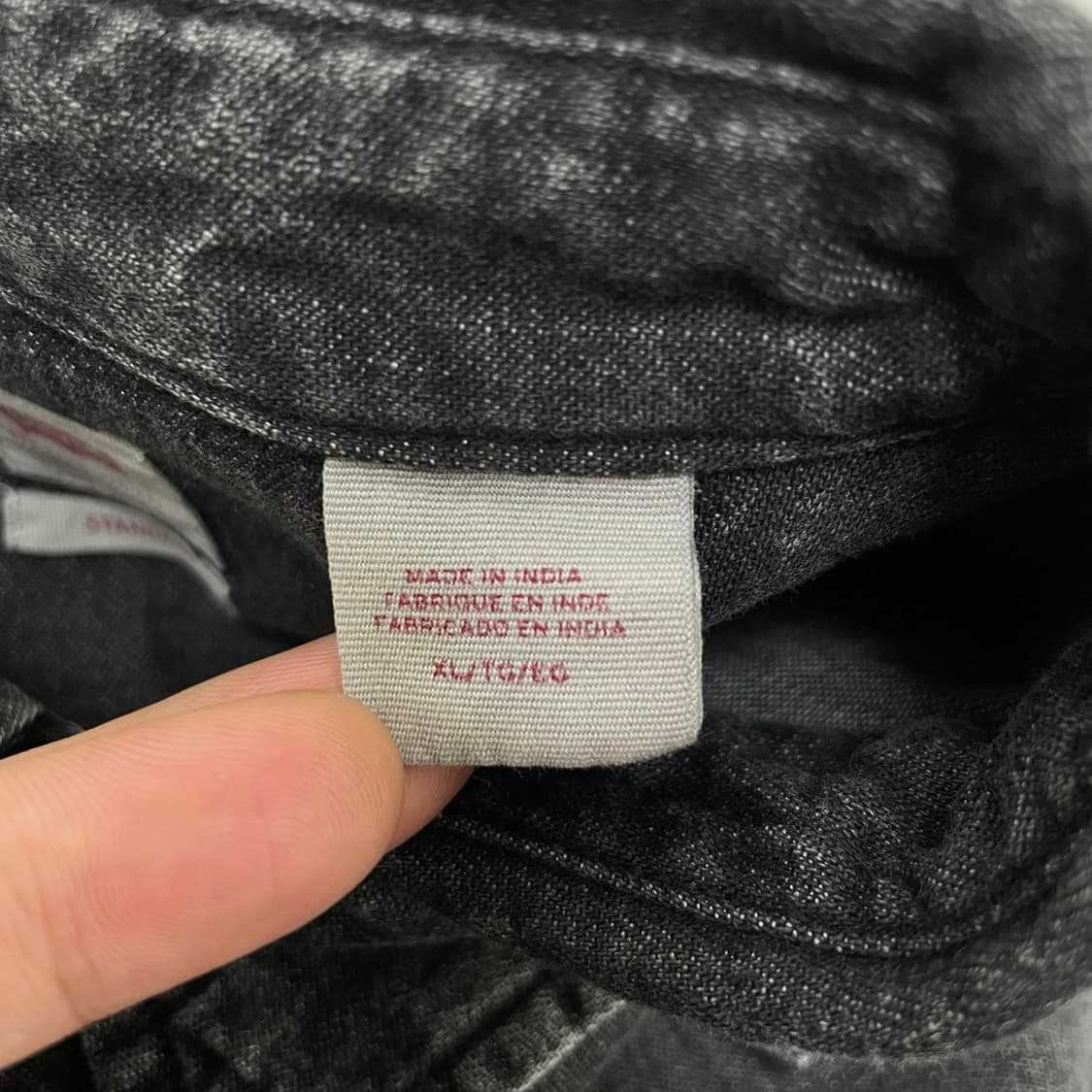 리바이스 스냅단추 데님셔츠 상품이미지6