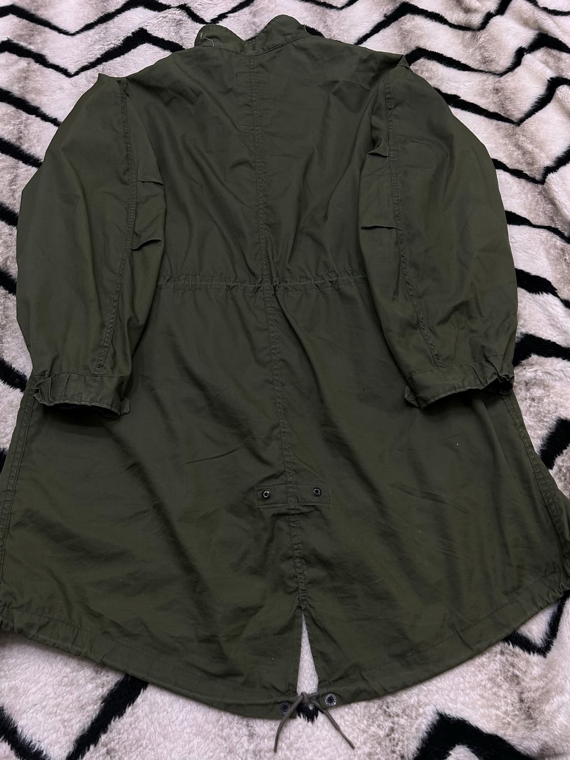 [M]U.S Army M-65 오리지날 피수테일/카키 상품이미지5