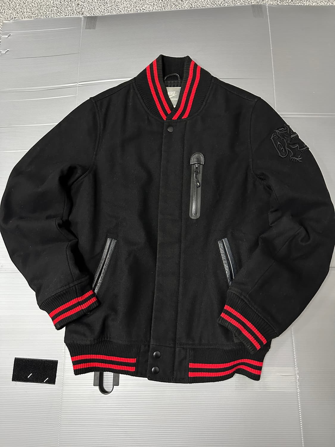 나이키 NSW 스타디움 바시티 자켓 블랙 S 상품이미지1