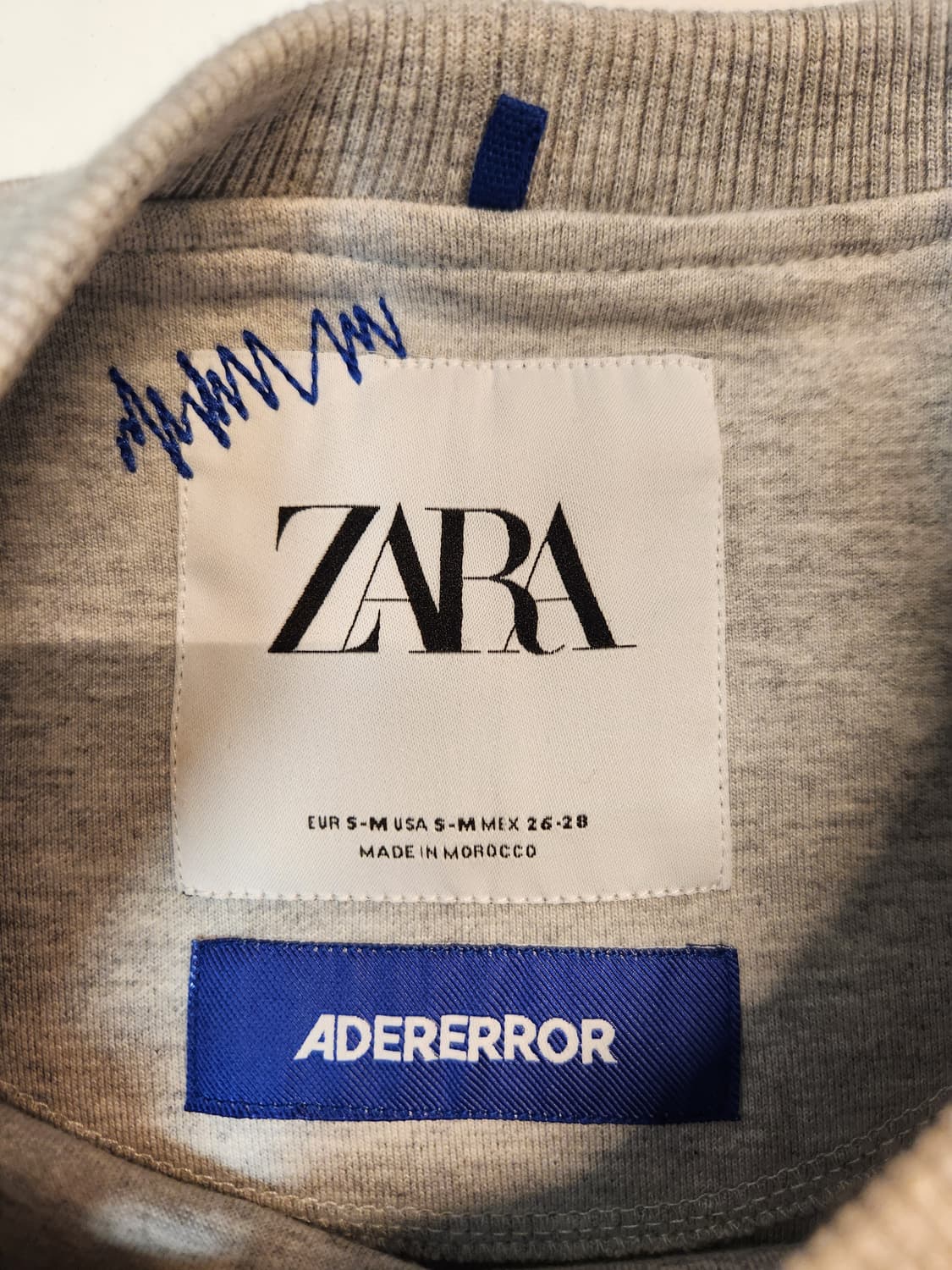 자라 아더에러 맨투맨 S-M 상품이미지5