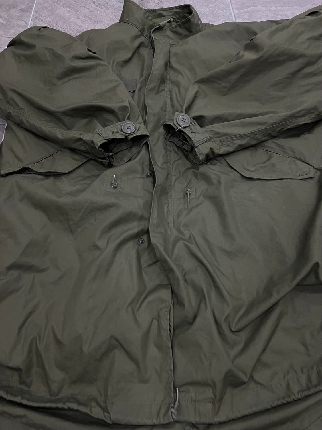 (L) M65 피쉬테일 오리지널 개파카 상품이미지7