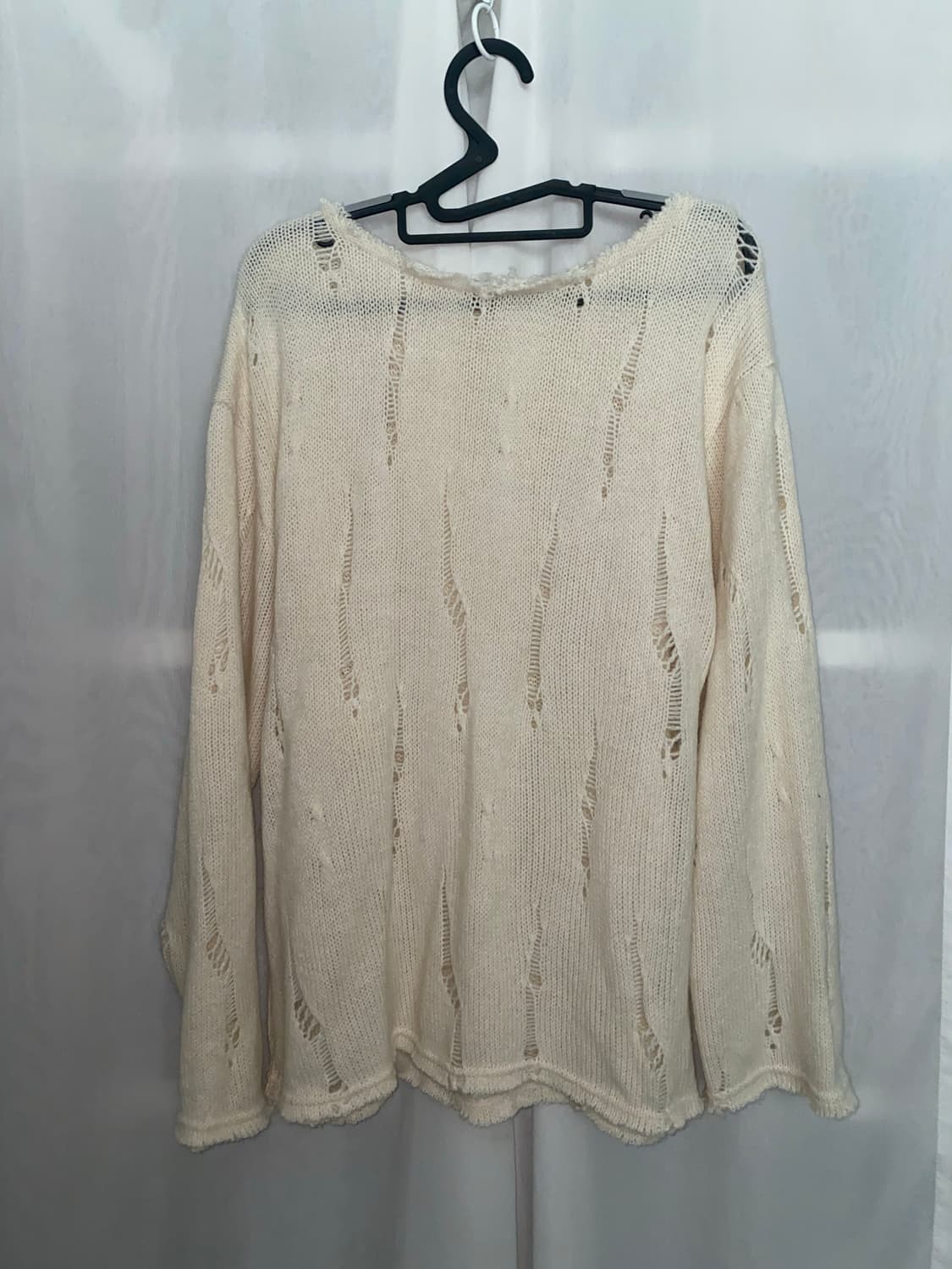 그런지 데미지 니트 y2k 펑크 고딕 고스 상품이미지3