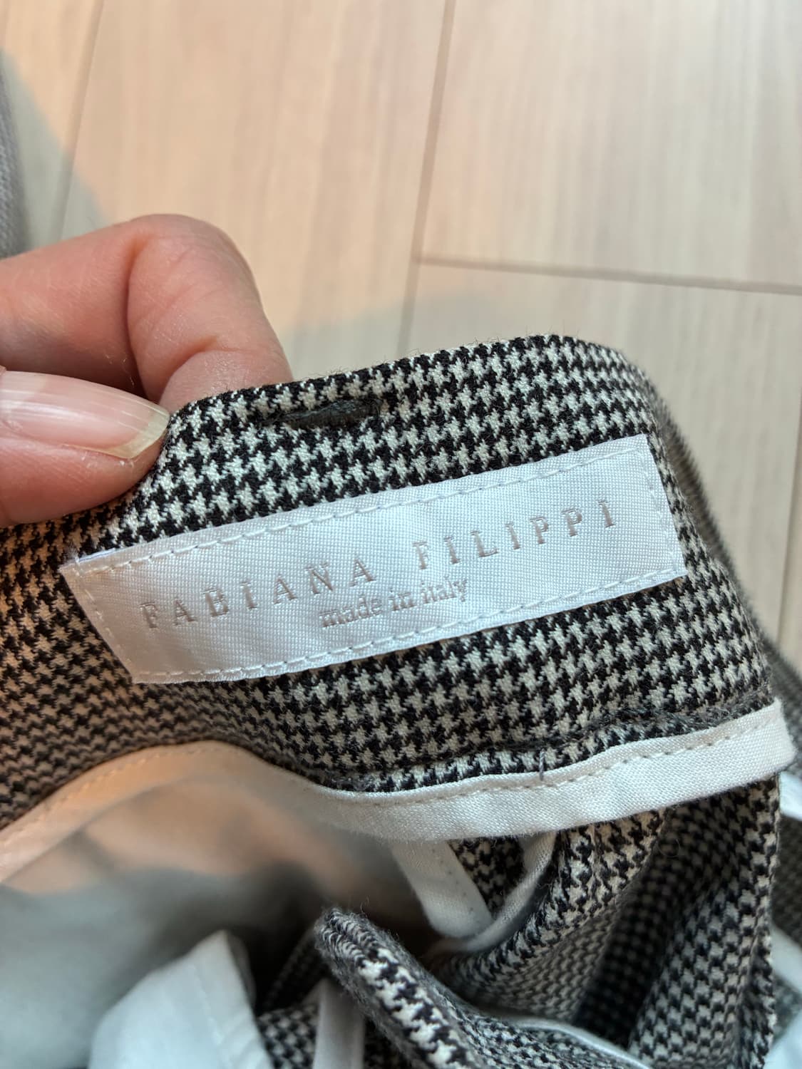 파비아나필리피 체크바지 Fabiana Filippi 상품이미지3