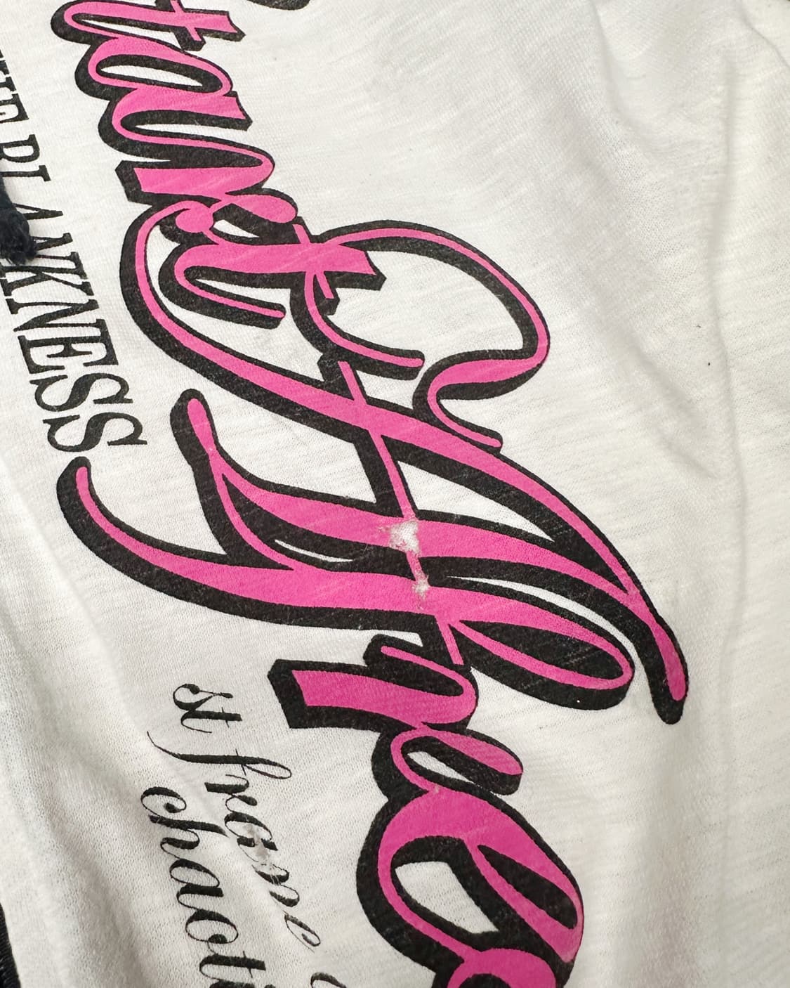 pink lettering raglan hood zip-up 상품이미지5