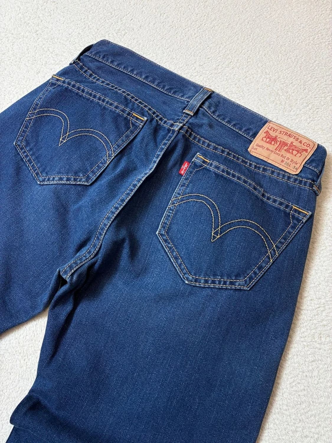 리바이스 00s 타입1 리얼 루즈 데님 팬츠 PN6790 상품이미지6