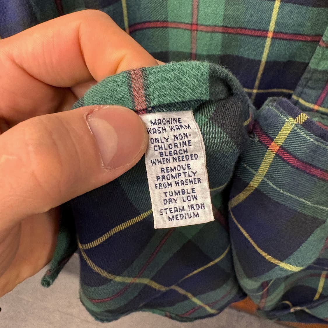 폴로 랄프로렌 컬러라인 블랙와치 타탄체크 버튼다운 셔츠 클래식핏 N660 상품이미지6