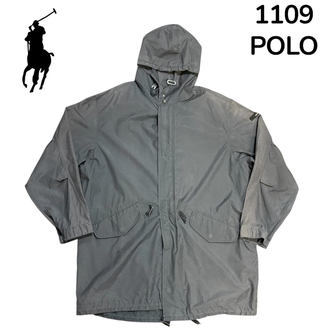 폴로 스포츠 나일론 야상 그레이 90s 105 상품이미지2