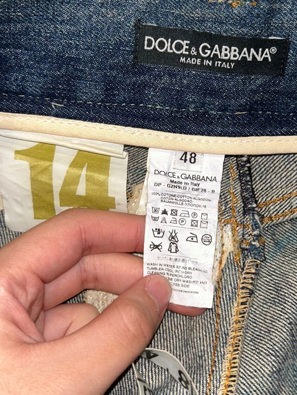 dolce&gabbana detail denim pants 상품이미지8