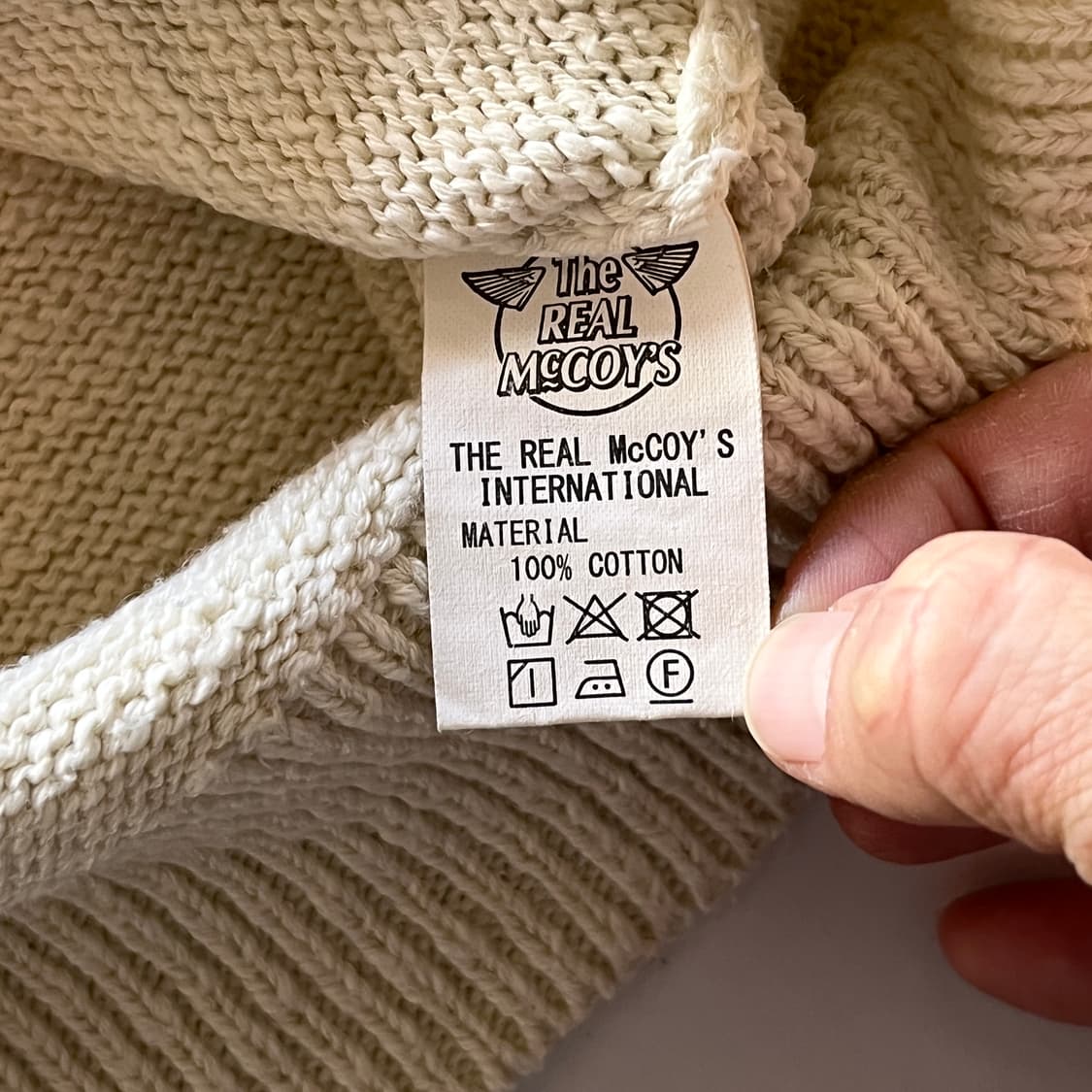 리얼맥코이 크루넥 니트 상품이미지5