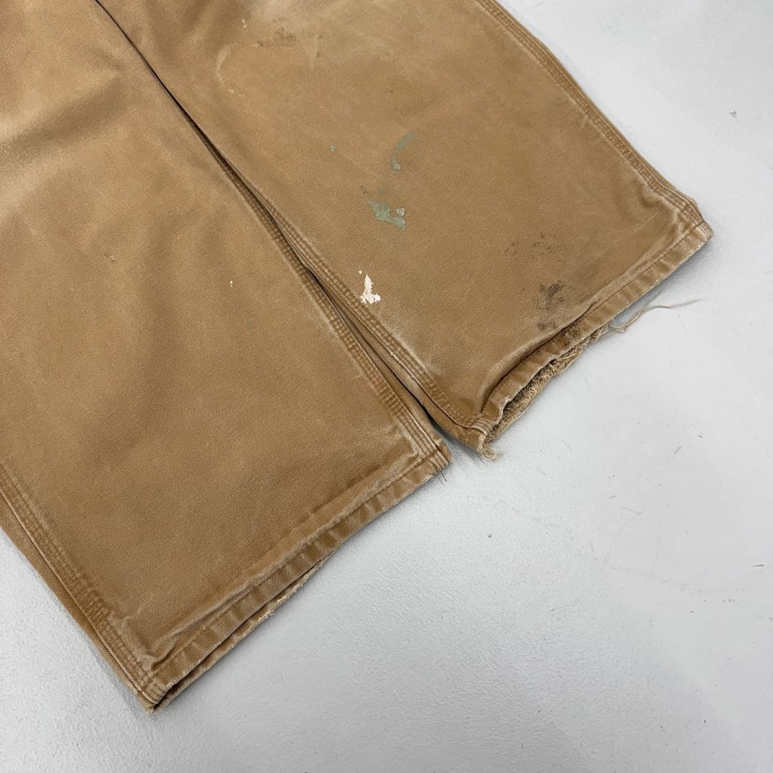 칼하트 OG 가죽패치 카펜터 덕캔버스 와이드 워크팬츠 상품이미지6