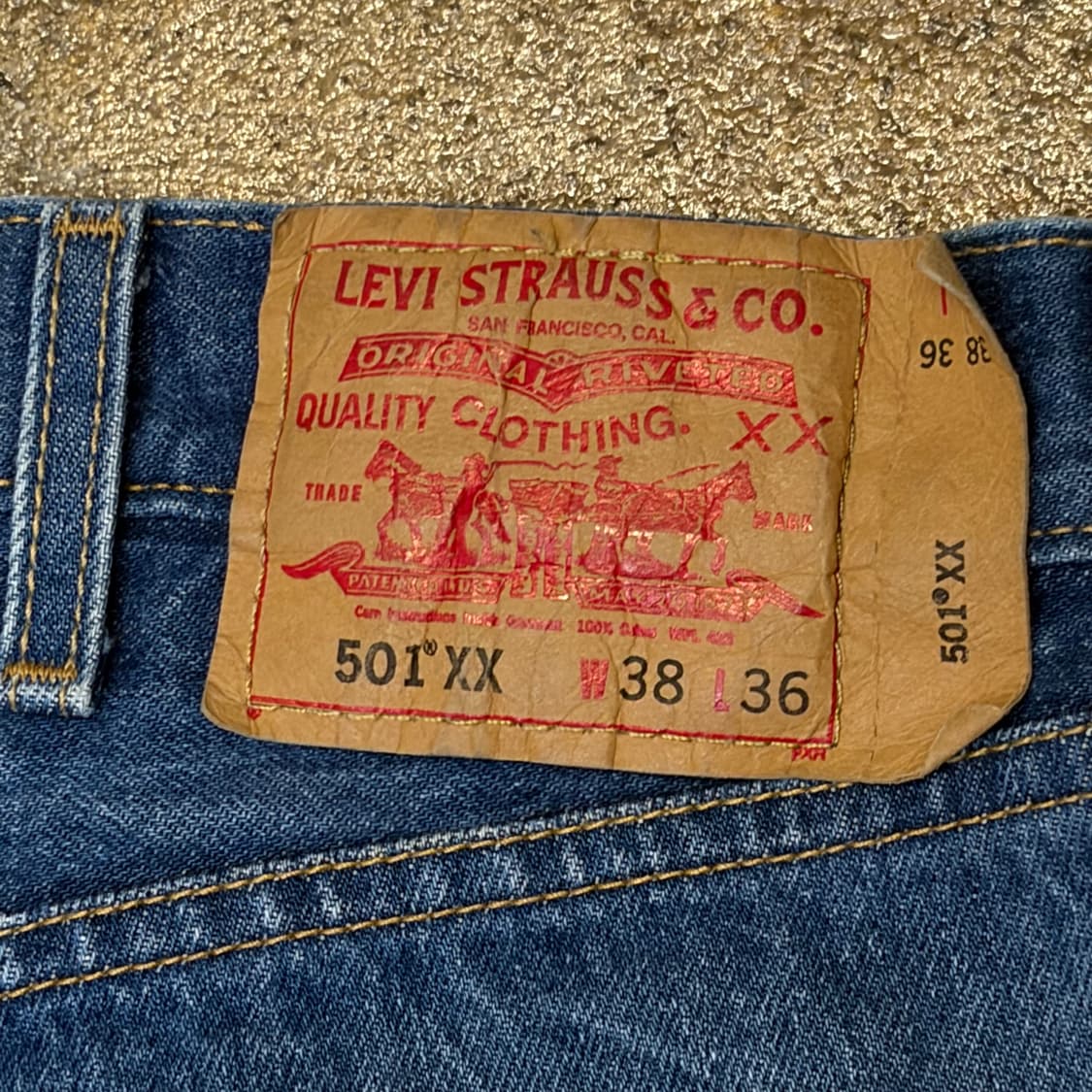 00s USA  빈티지 리바이스 501XX 청바지 상품이미지9