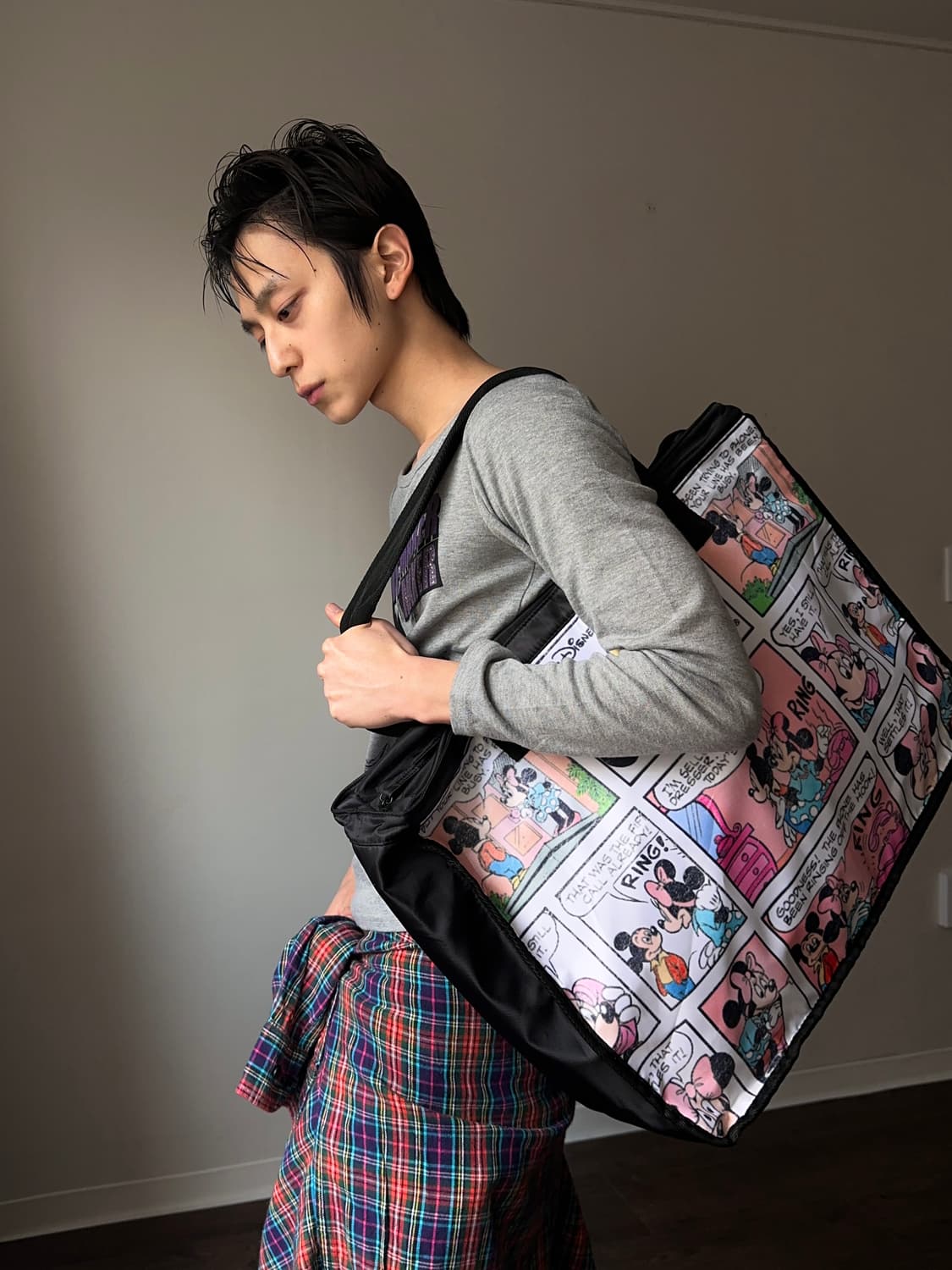 Disney 미키마우스 카툰 프레임 백 상품이미지4