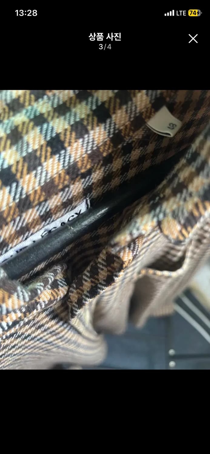 아워레가시 버로우드 체크 셔츠 48 상품이미지3