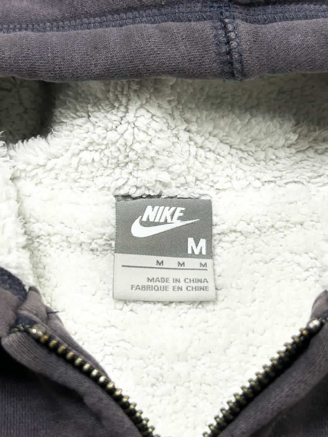 나이키 부클로고 투웨이 양털 후드집업 상품이미지8