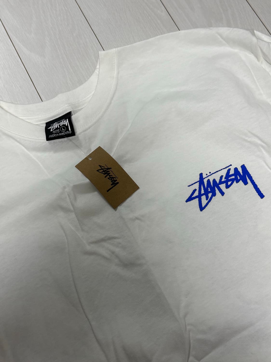 STUSSY Shells Tee 스투시 쉘티 화이트(L) 상품이미지3