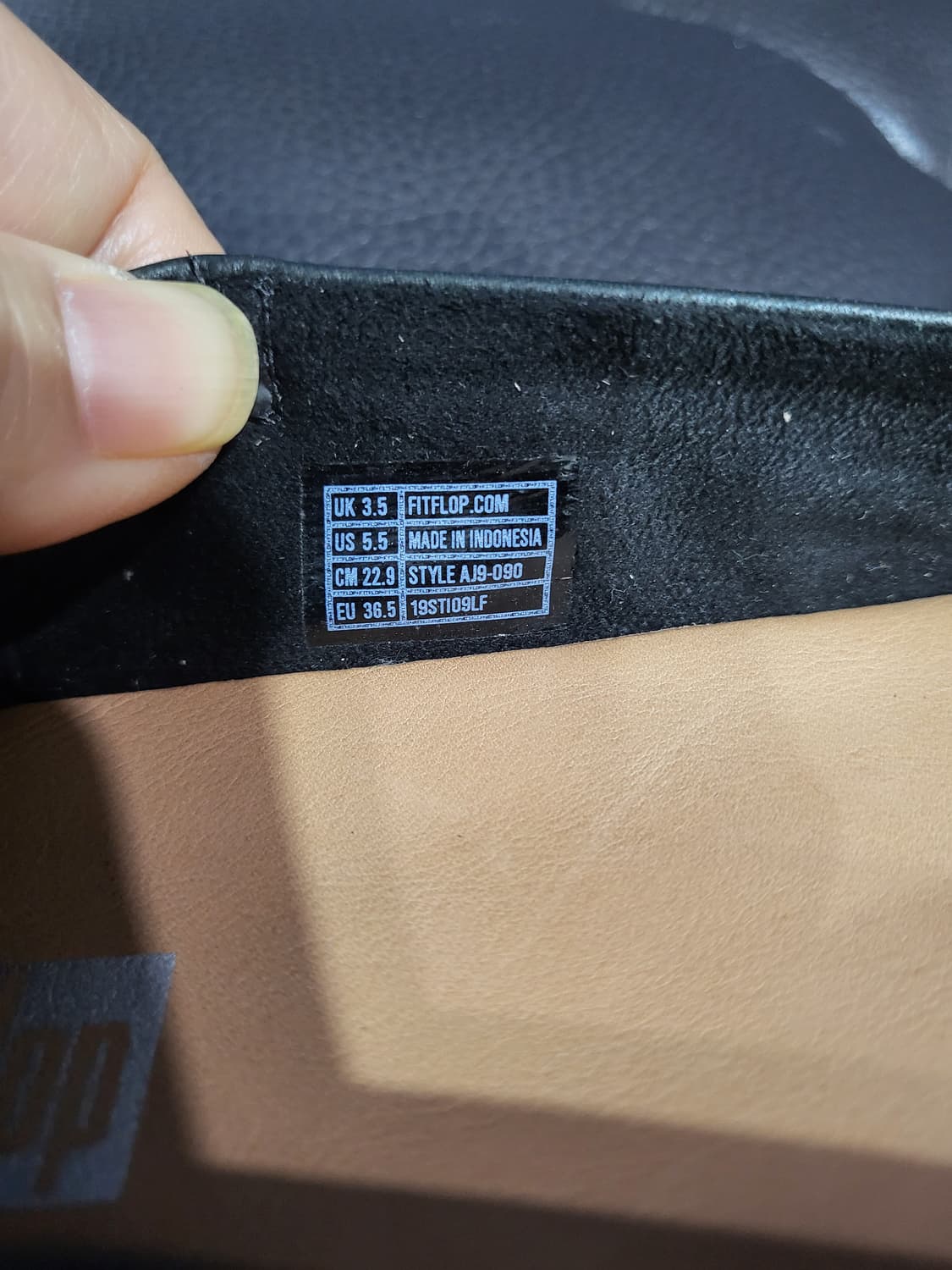 핏플랍 알레그로 레더 토 캡 발레플랫 상품이미지9