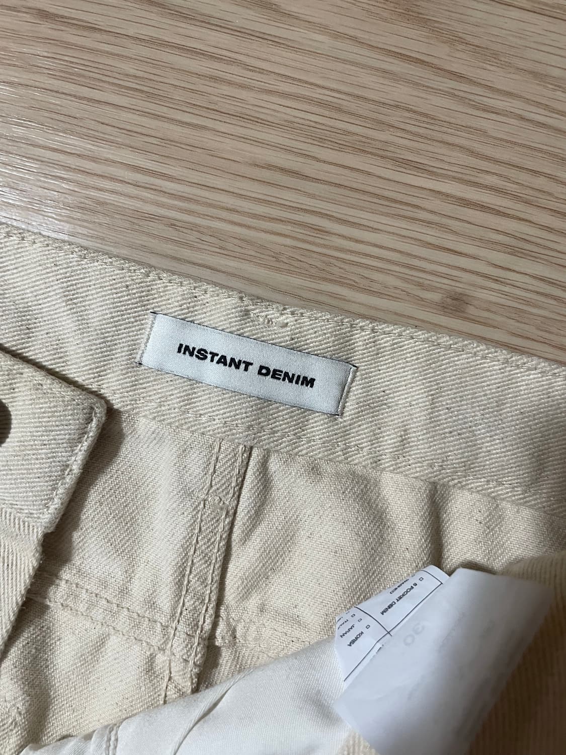 브랜디드 아이보리 팬츠 (사이즈:30) 상품이미지5